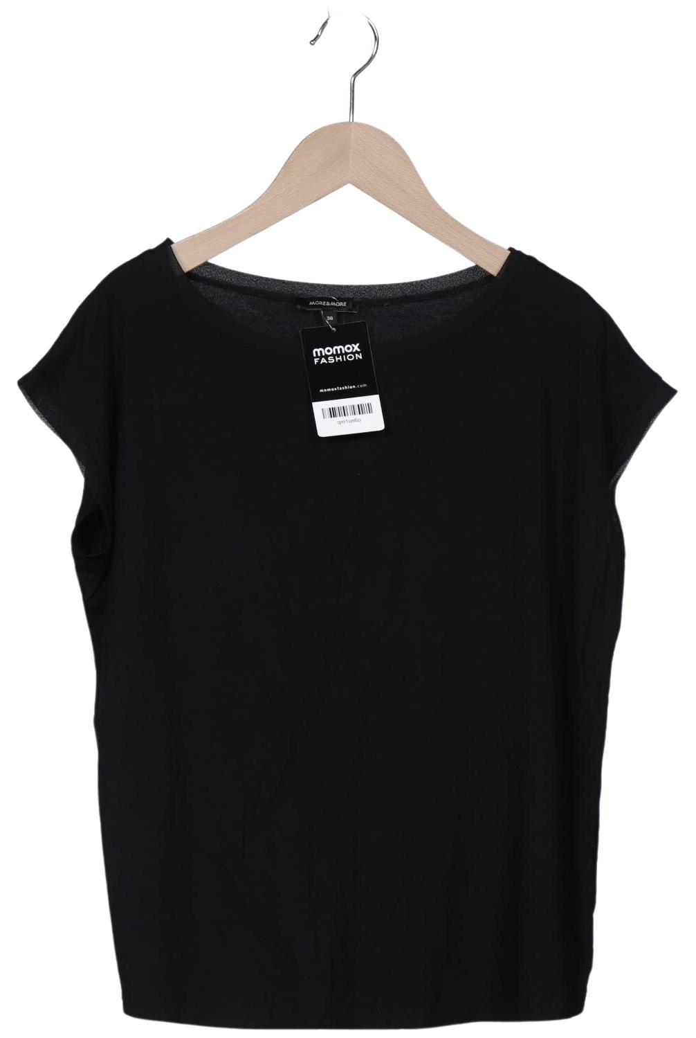 

More & More Damen T-Shirt, schwarz, Gr. 36