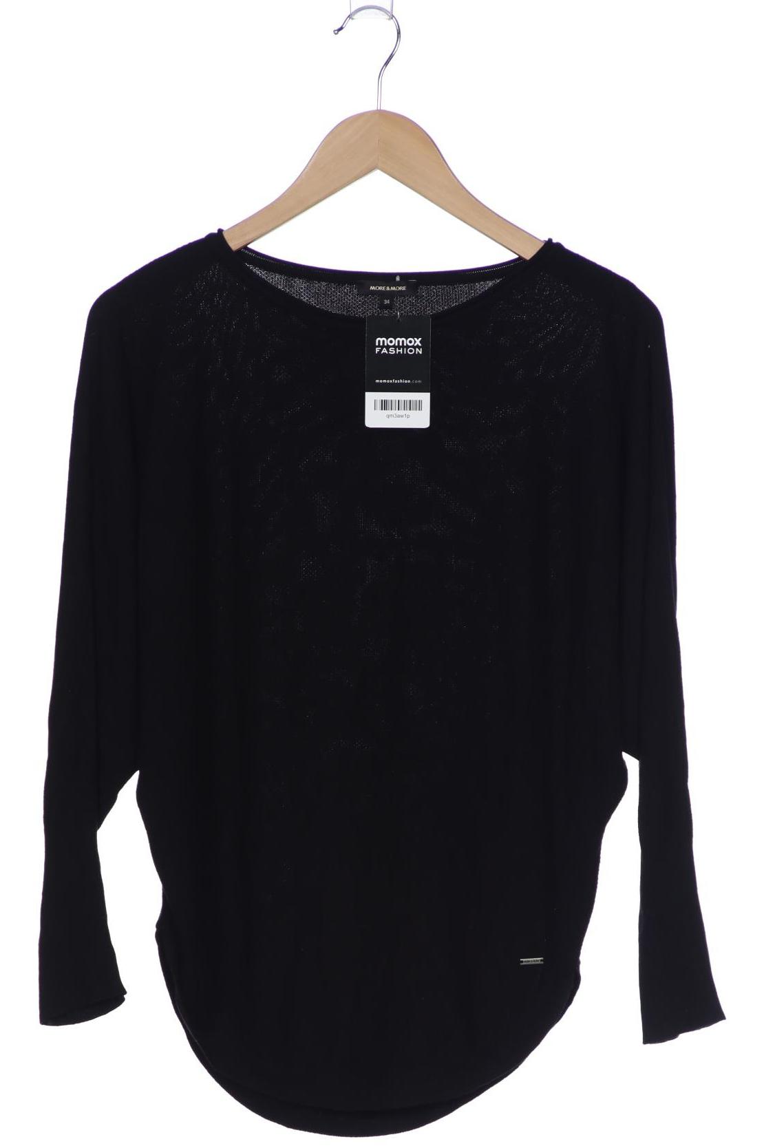 

More & More Damen Pullover, schwarz, Gr. 34