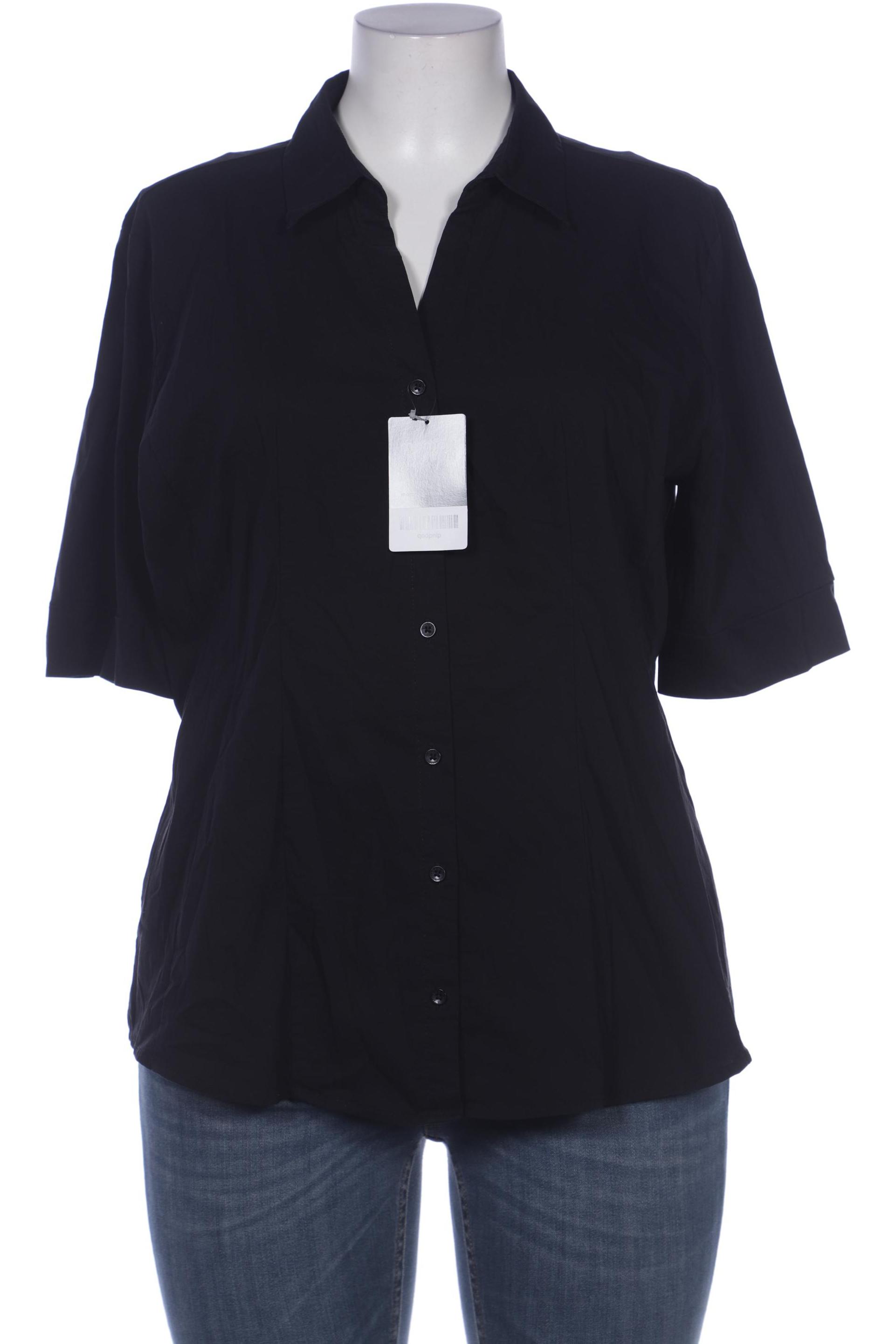 

More & More Damen Bluse, schwarz, Gr. 46
