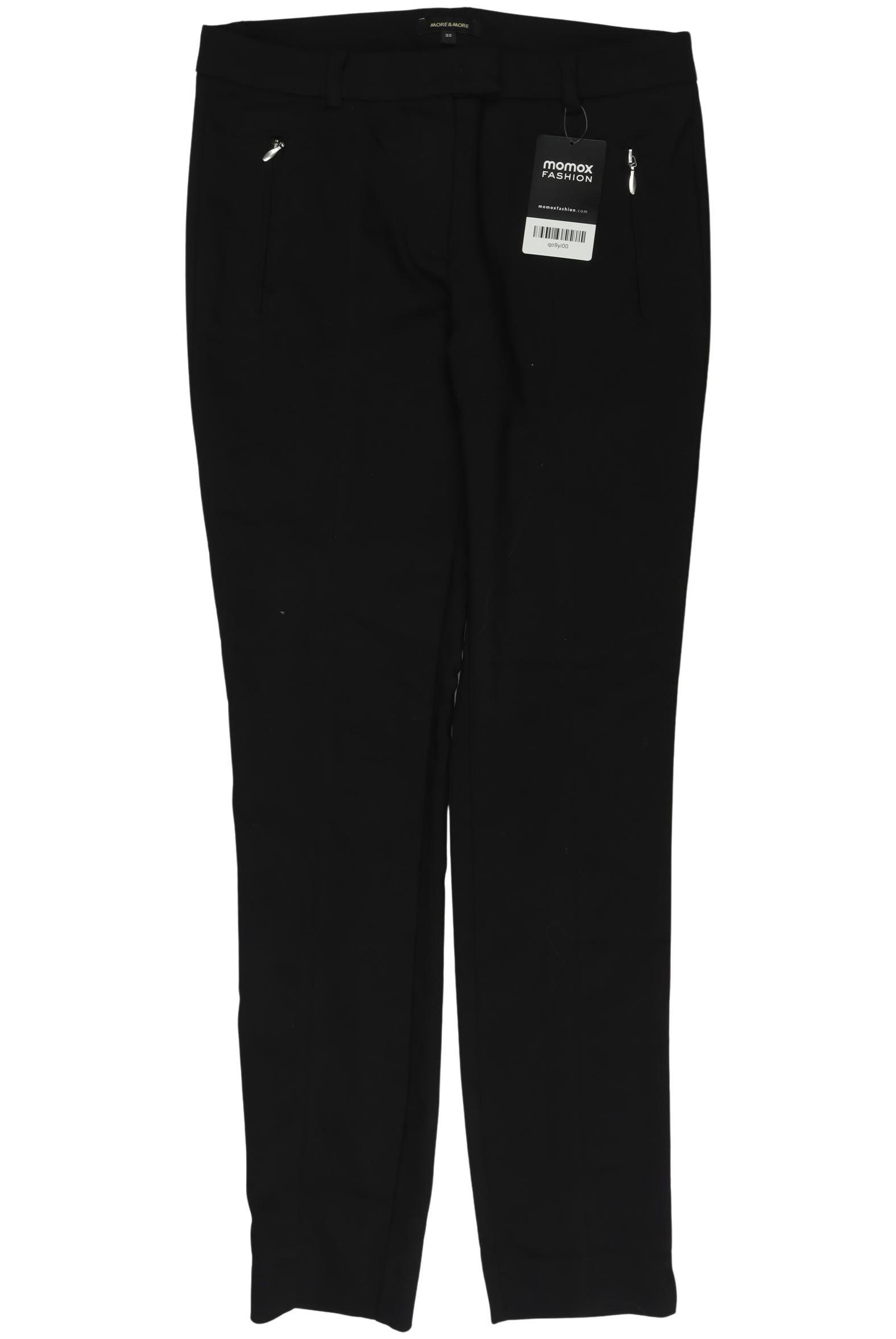 

More & More Damen Stoffhose, schwarz, Gr. 32