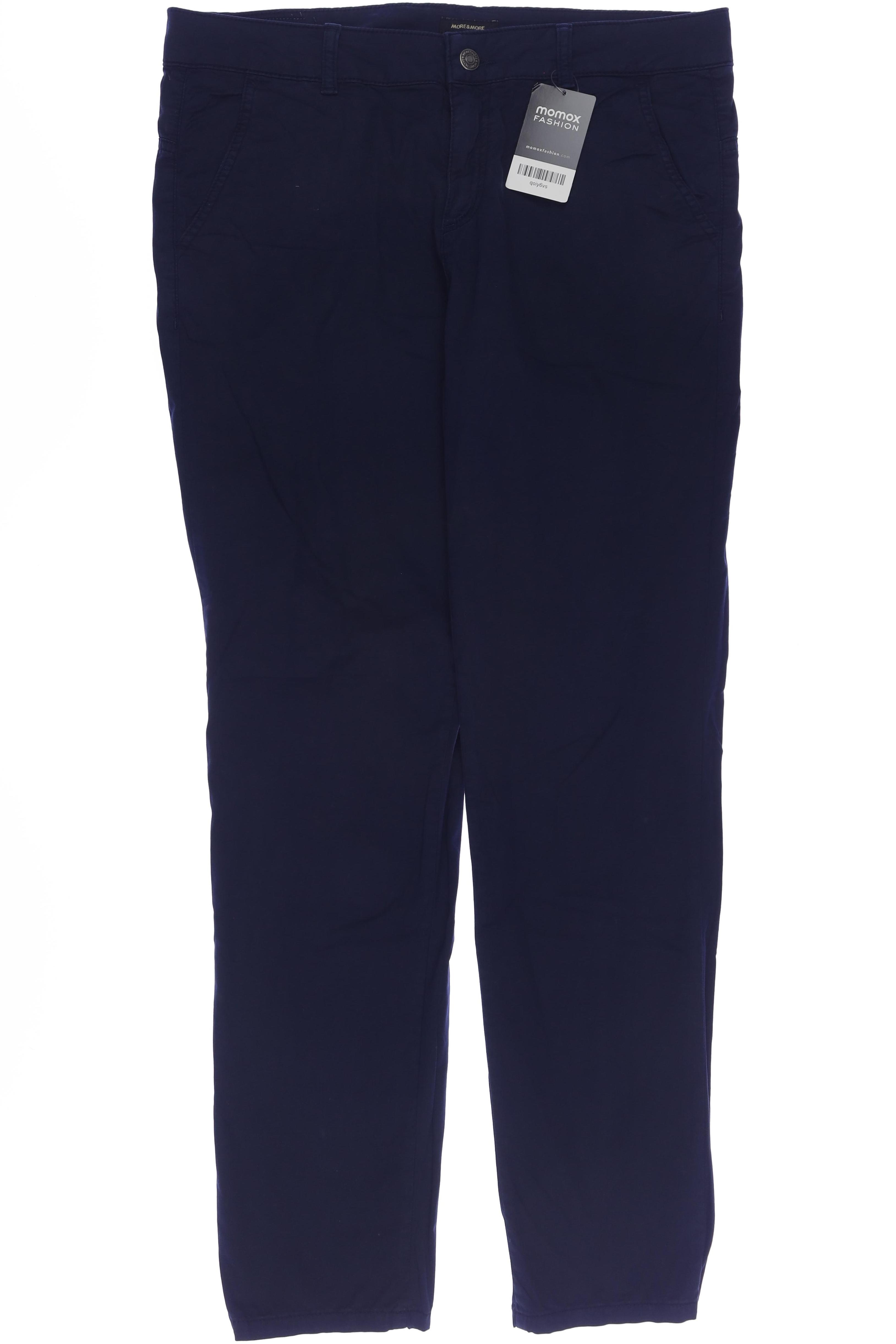 

More & More Damen Stoffhose, marineblau, Gr. 40