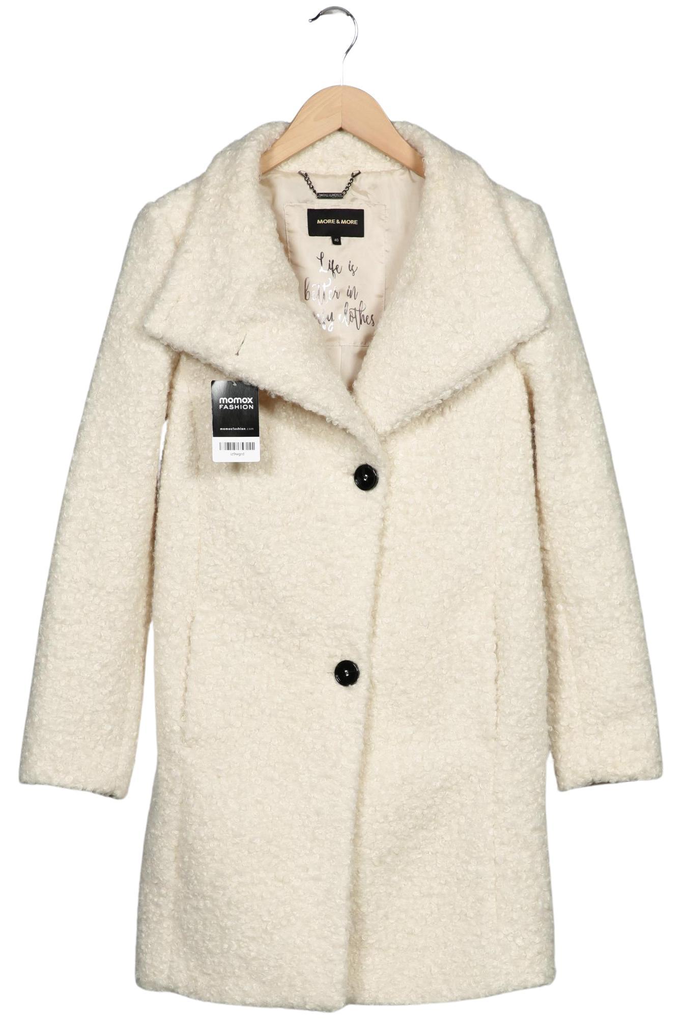 

More & More Damen Mantel, cremeweiß, Gr. 40