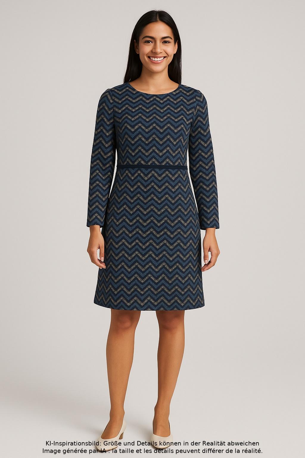 

More & More Damen Kleid, mehrfarbig, Gr. 36