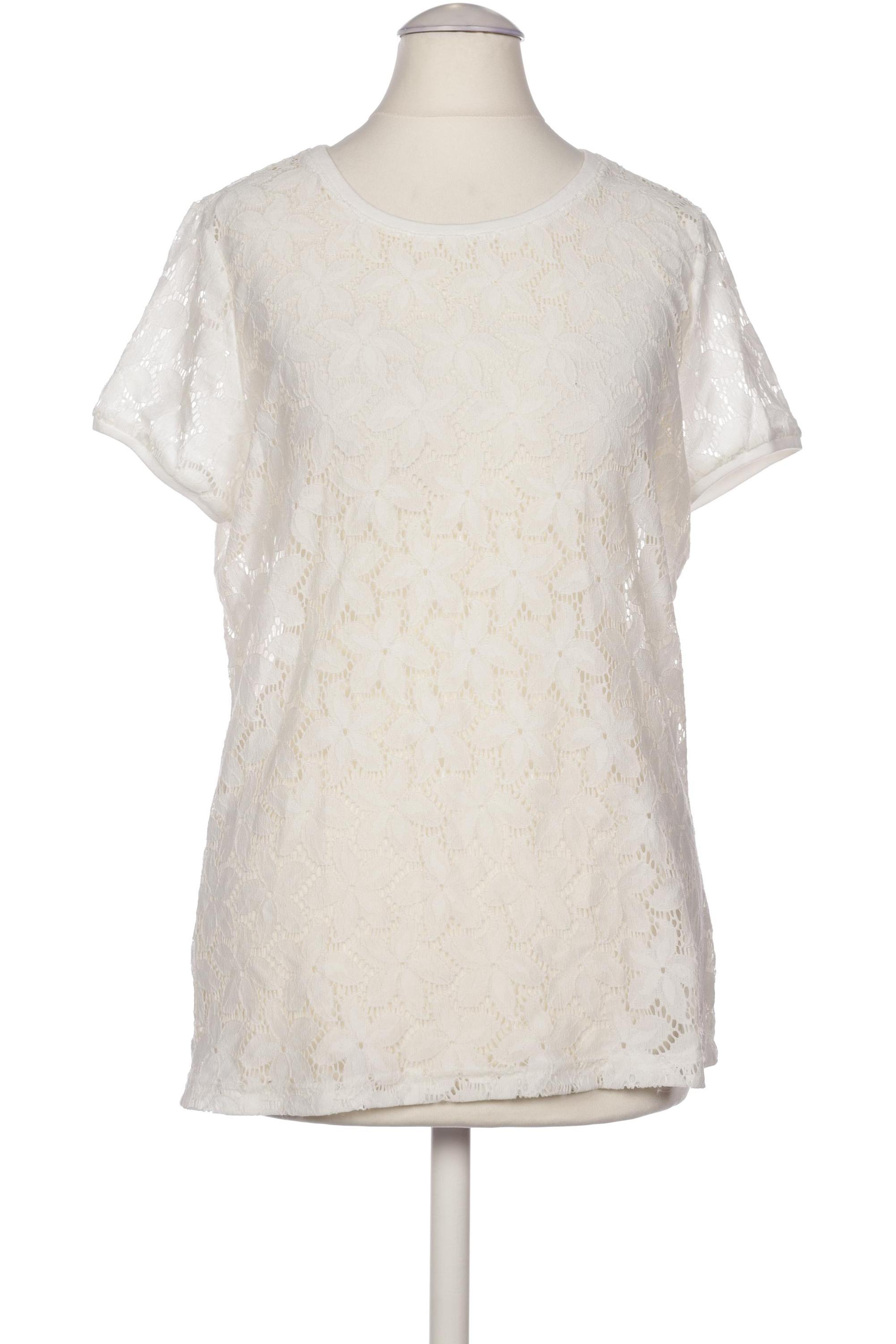 

More & More Damen T-Shirt, cremeweiß, Gr. 36