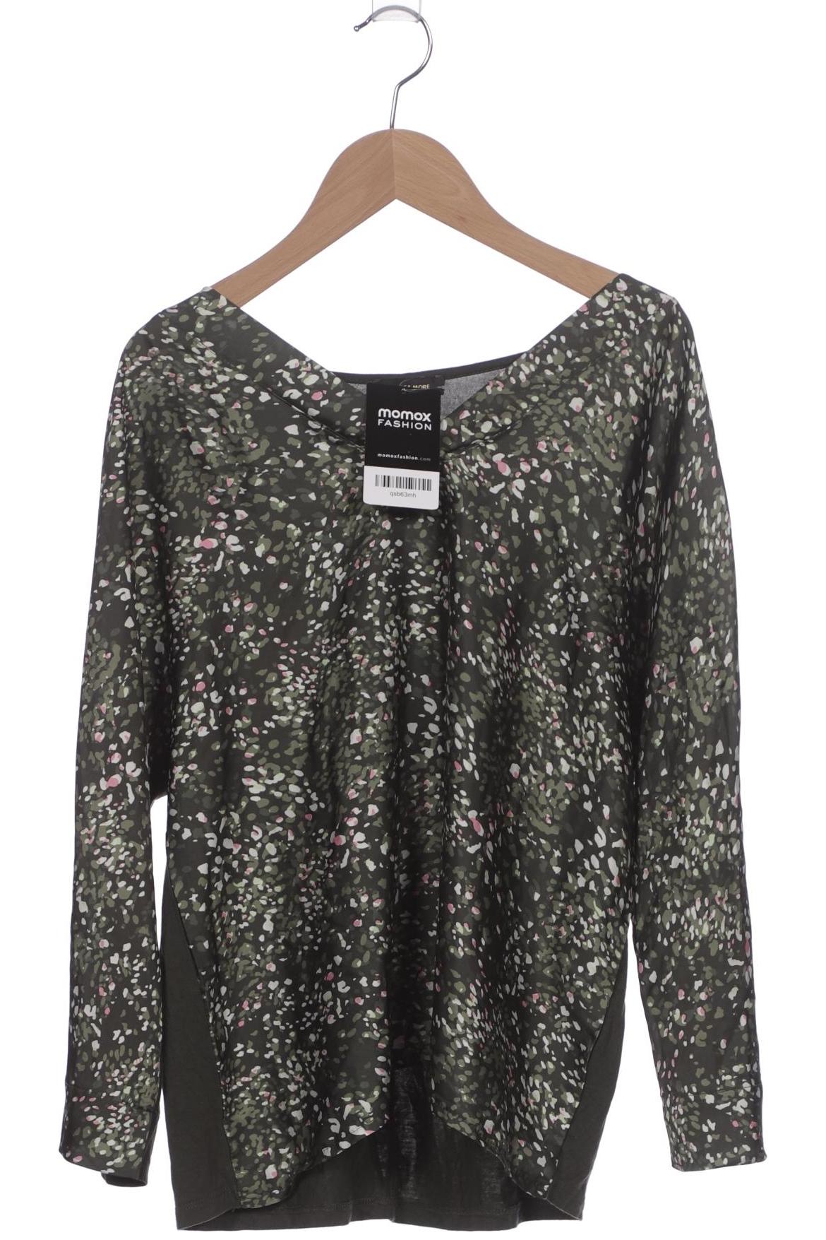 

More & More Damen Langarmshirt, grün, Gr. 36