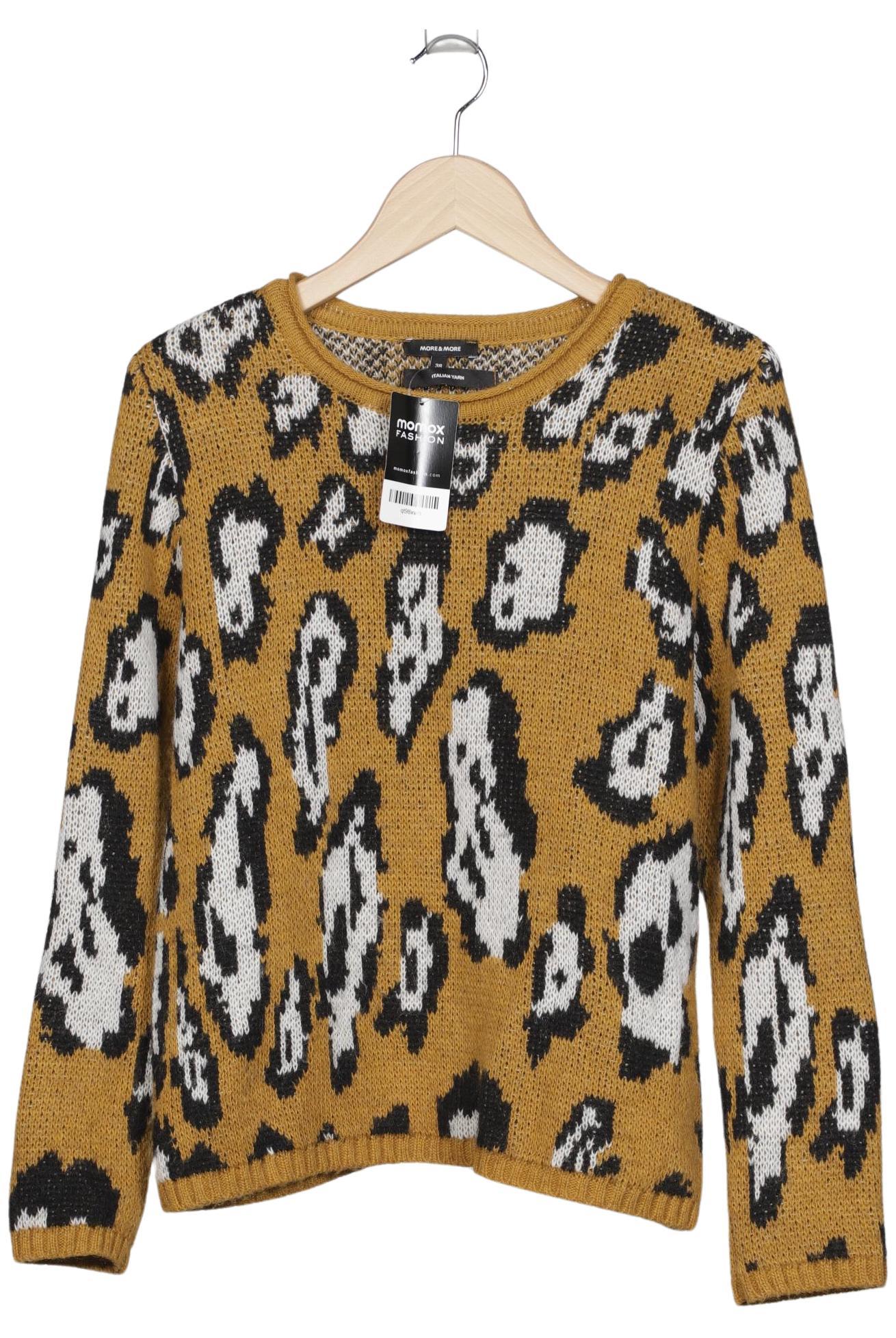 

More & More Damen Pullover, gelb, Gr. 38