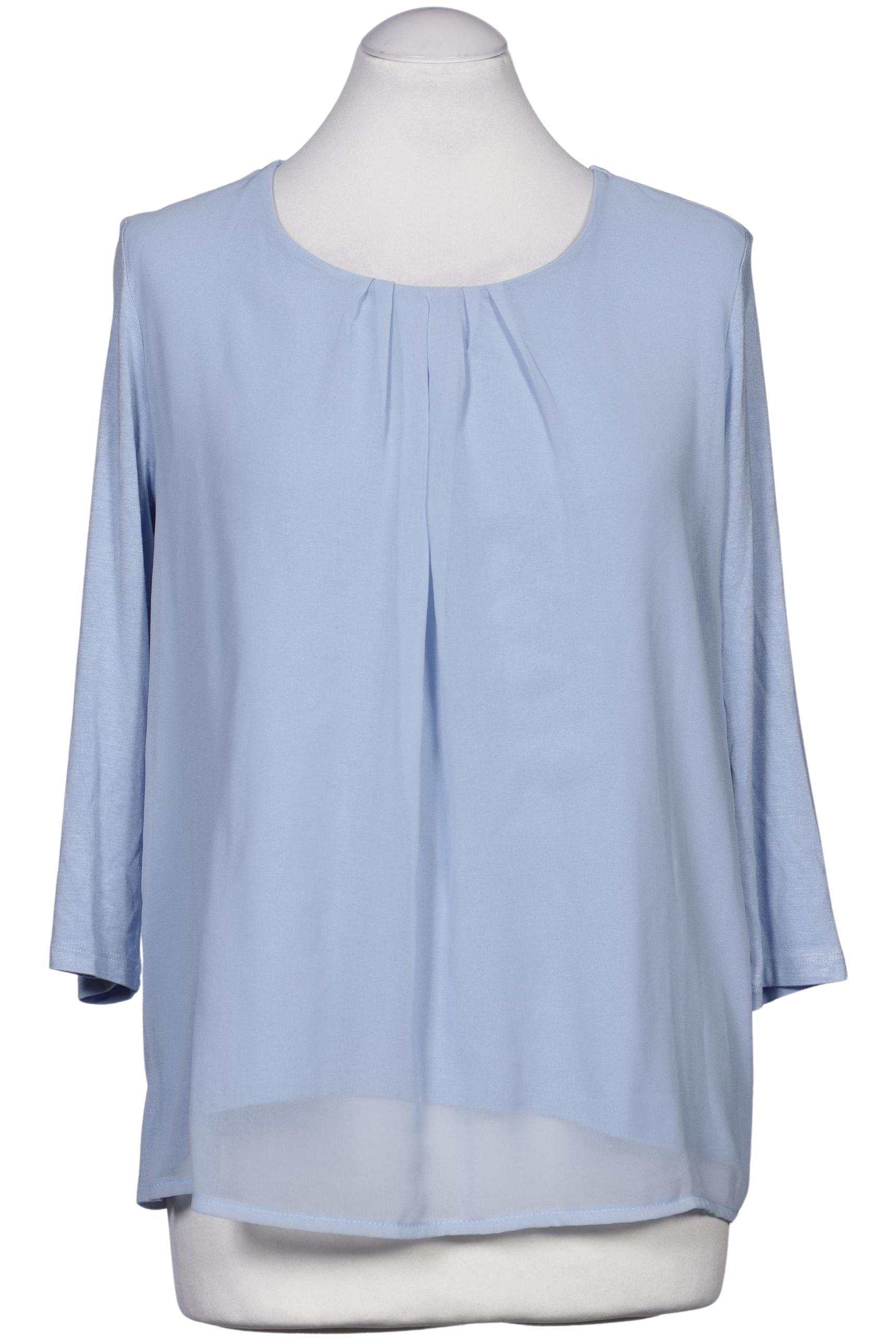 

More & More Damen Bluse, blau, Gr. 38