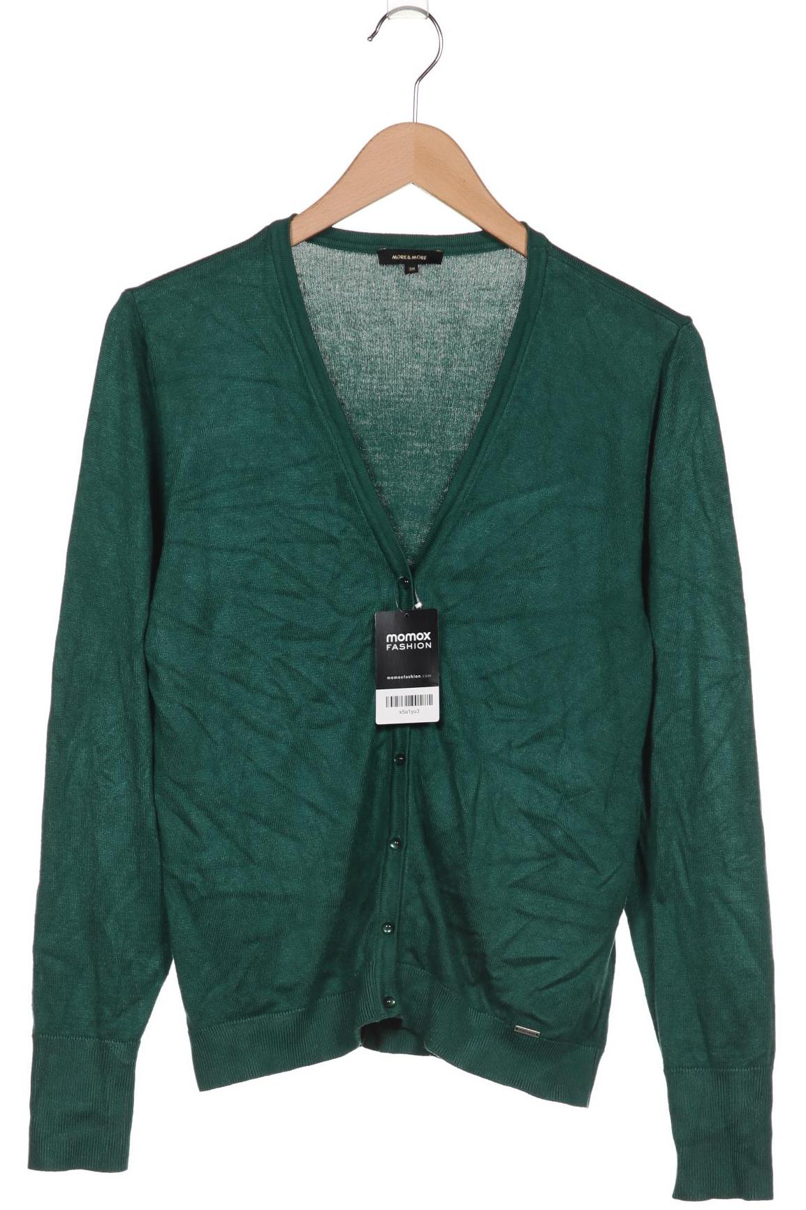 

More & More Damen Strickjacke, grün, Gr. 38
