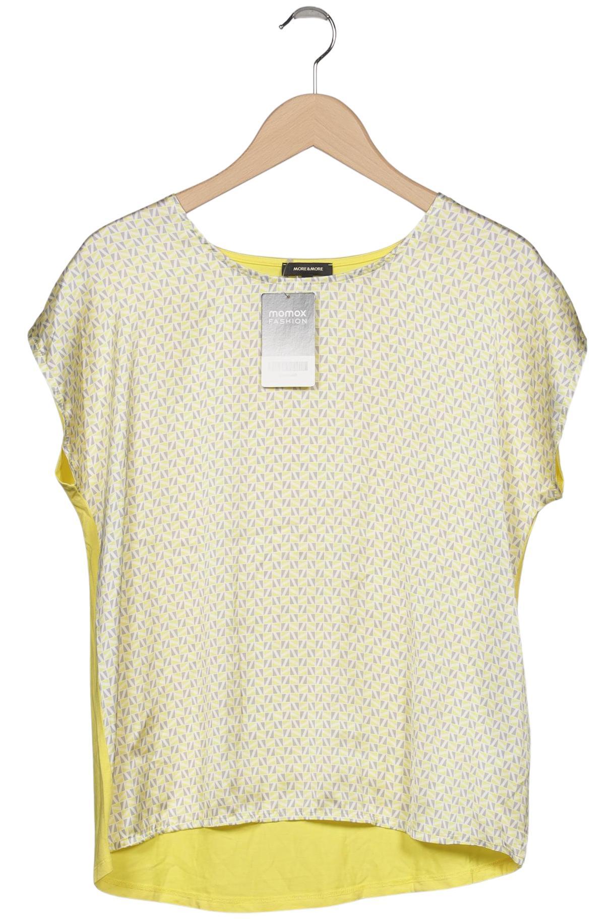 

More & More Damen T-Shirt, gelb, Gr. 38