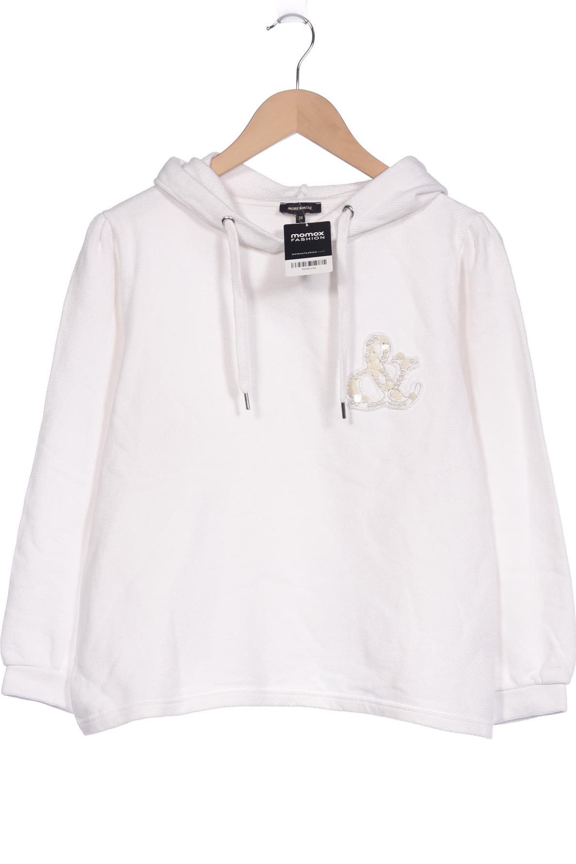 

More & More Damen Kapuzenpullover, weiß, Gr. 38