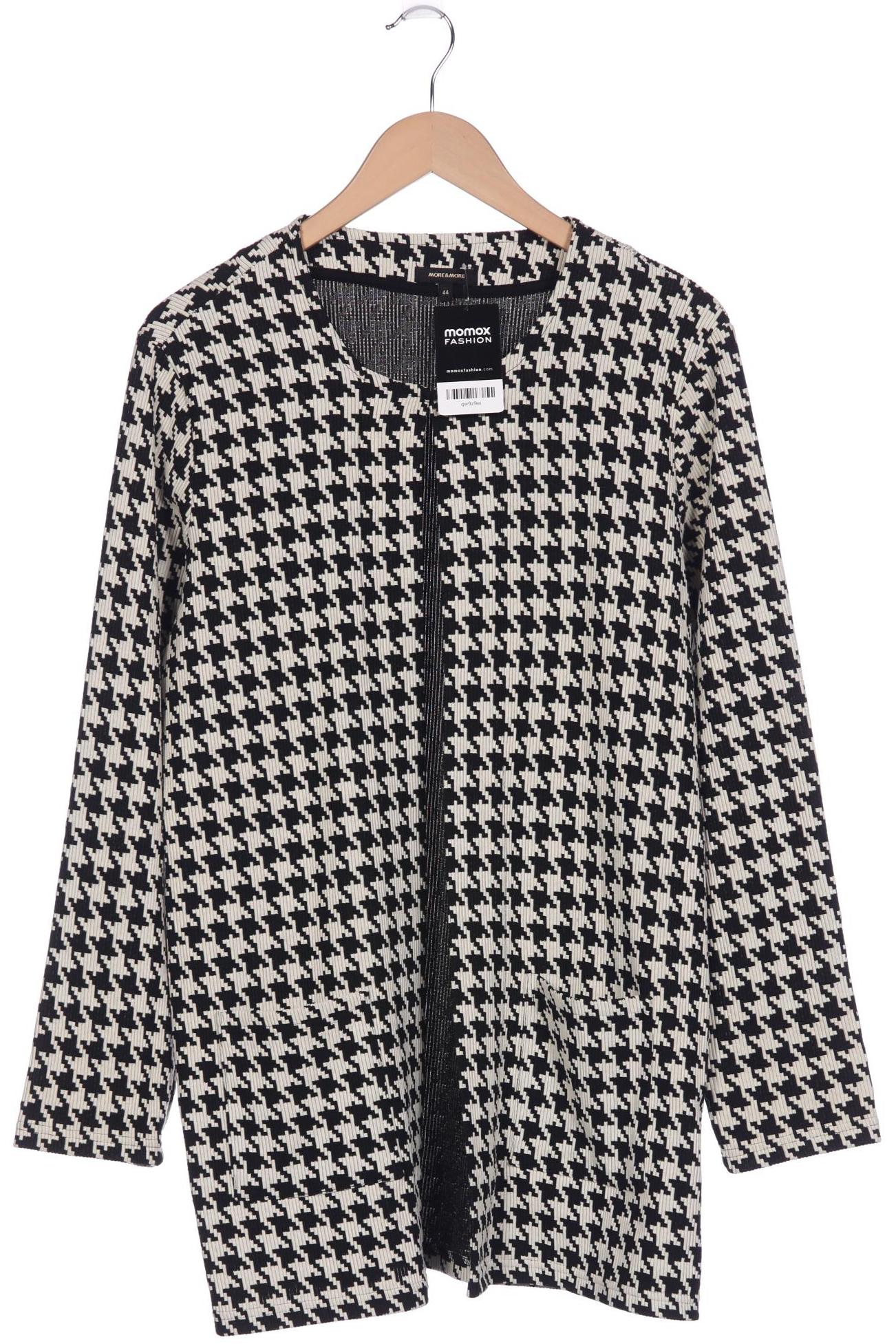 

More & More Damen Strickjacke, grau, Gr. 44