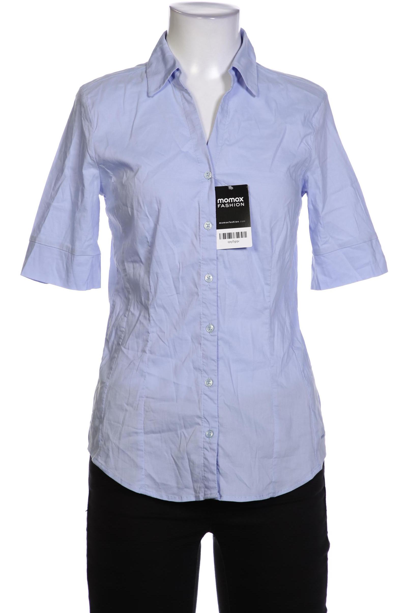 

More & More Damen Bluse, blau, Gr. 36