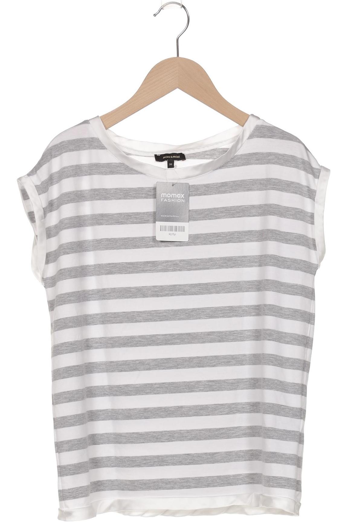 

More & More Damen T-Shirt, grau, Gr. 36