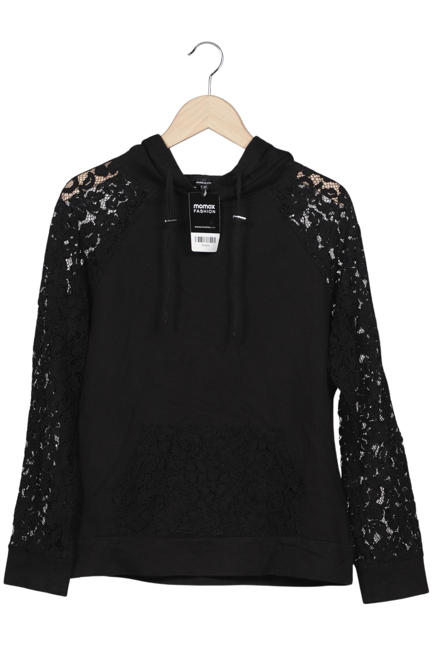 

More & More Damen Kapuzenpullover, schwarz, Gr. 40