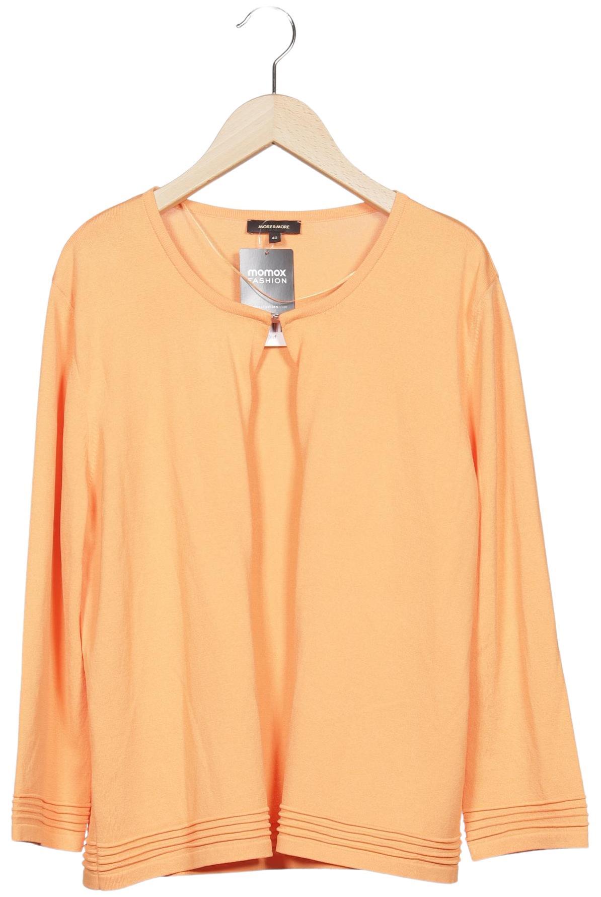 

More & More Damen Strickjacke, orange, Gr. 40