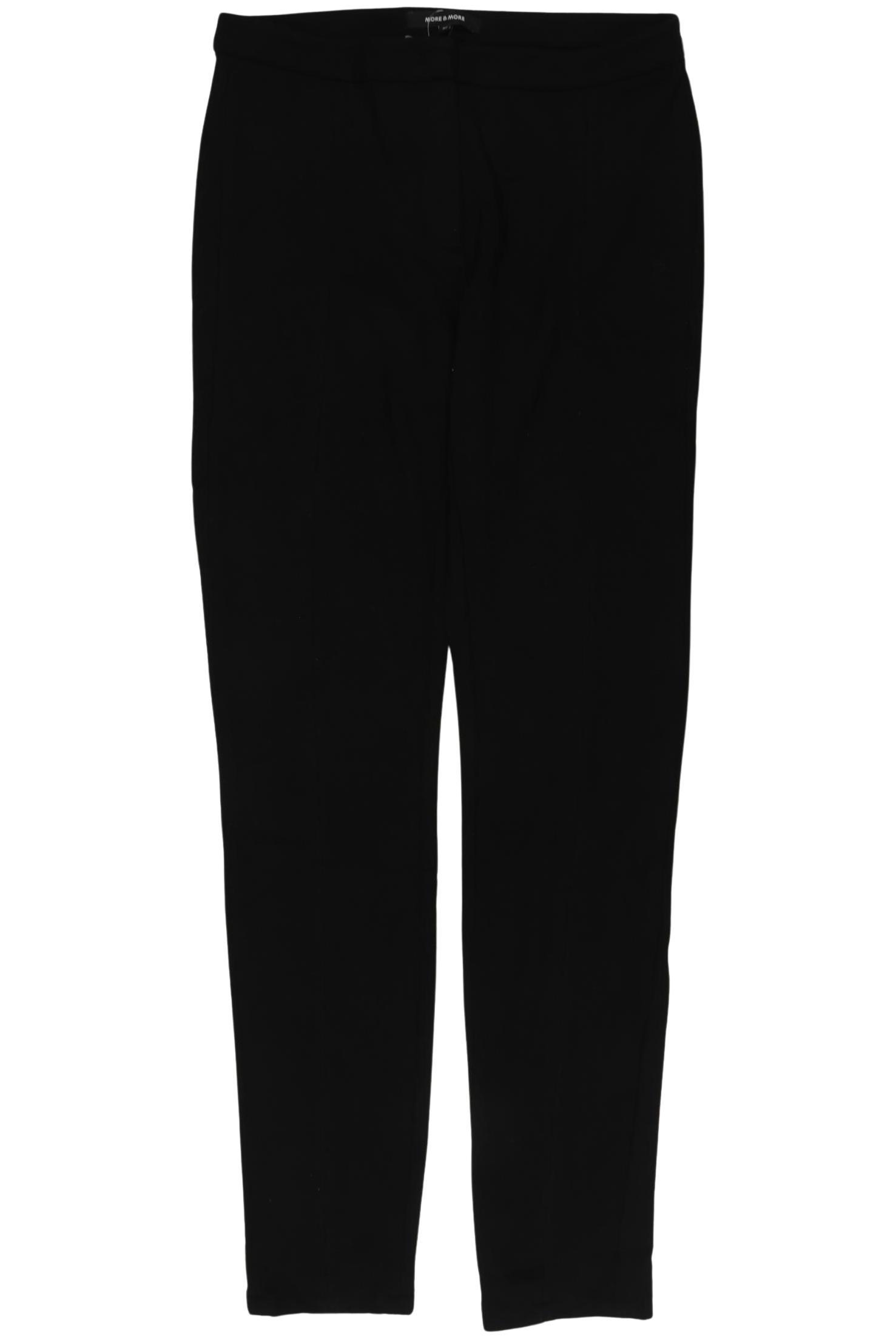 

More & More Damen Stoffhose, schwarz, Gr. 36