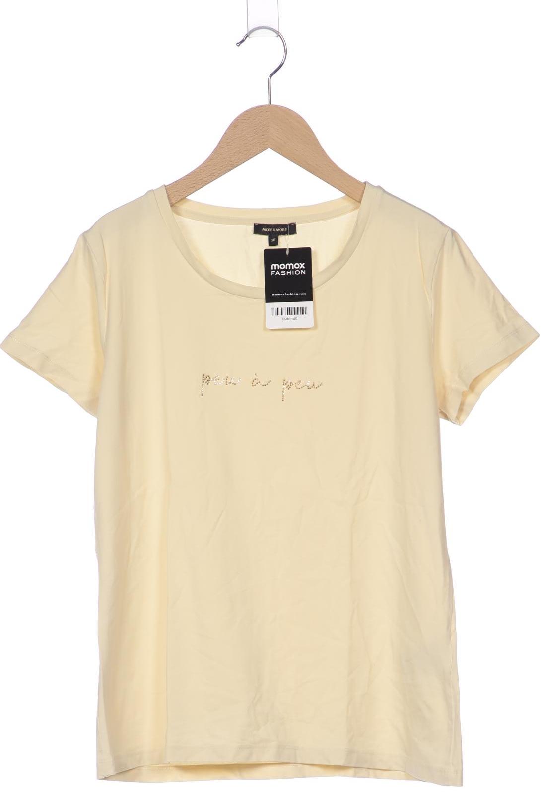 

More & More Damen T-Shirt, cremeweiß, Gr. 38