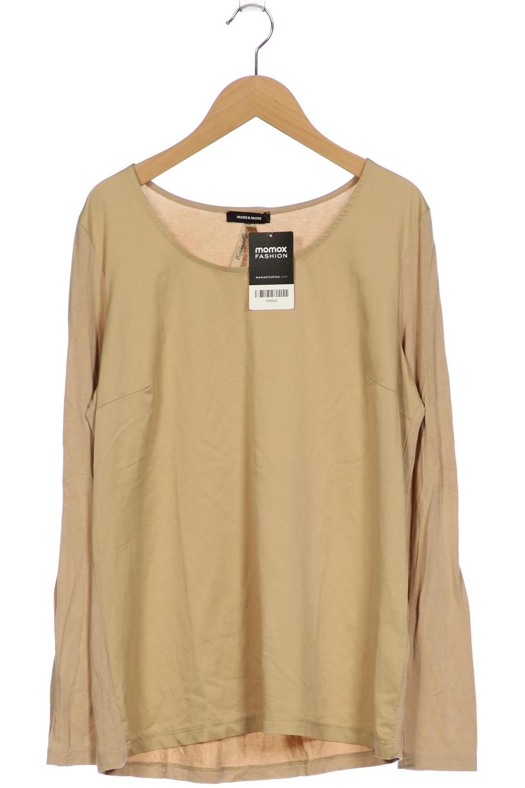 

More & More Damen Langarmshirt, beige, Gr. 40