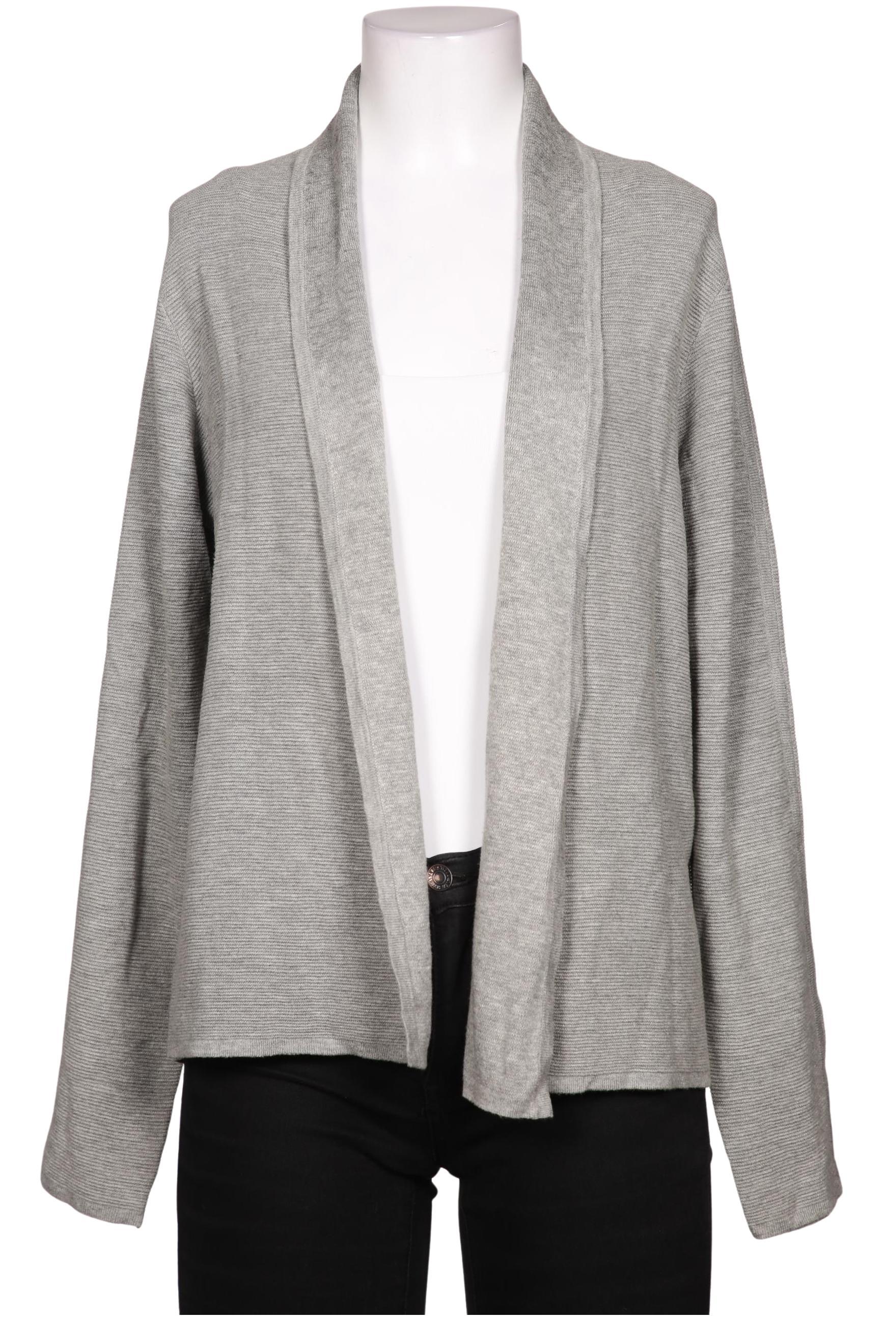 

More & More Damen Strickjacke, grau, Gr. 36