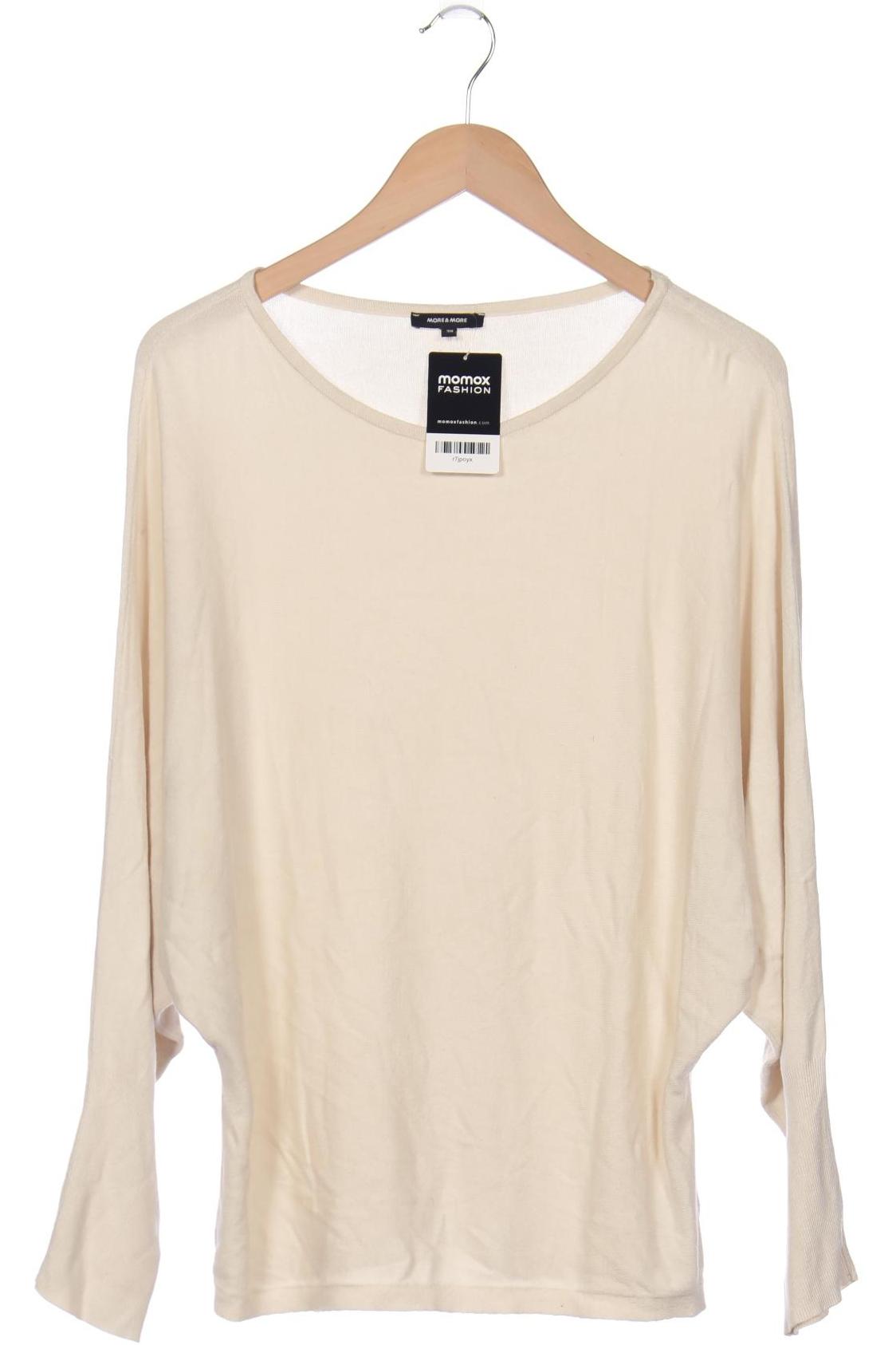 

More & More Damen Pullover, cremeweiß