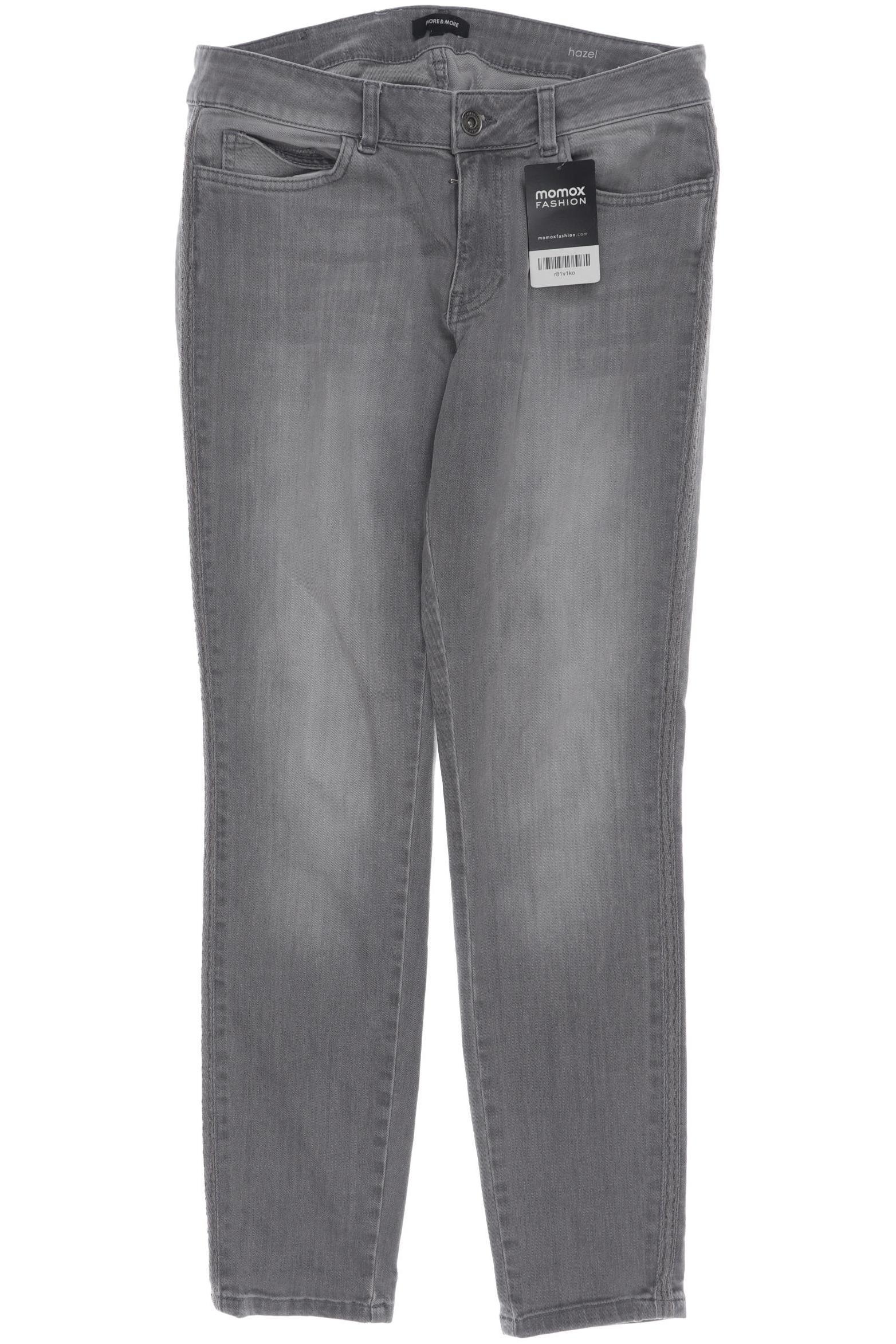 

More & More Damen Jeans, grau