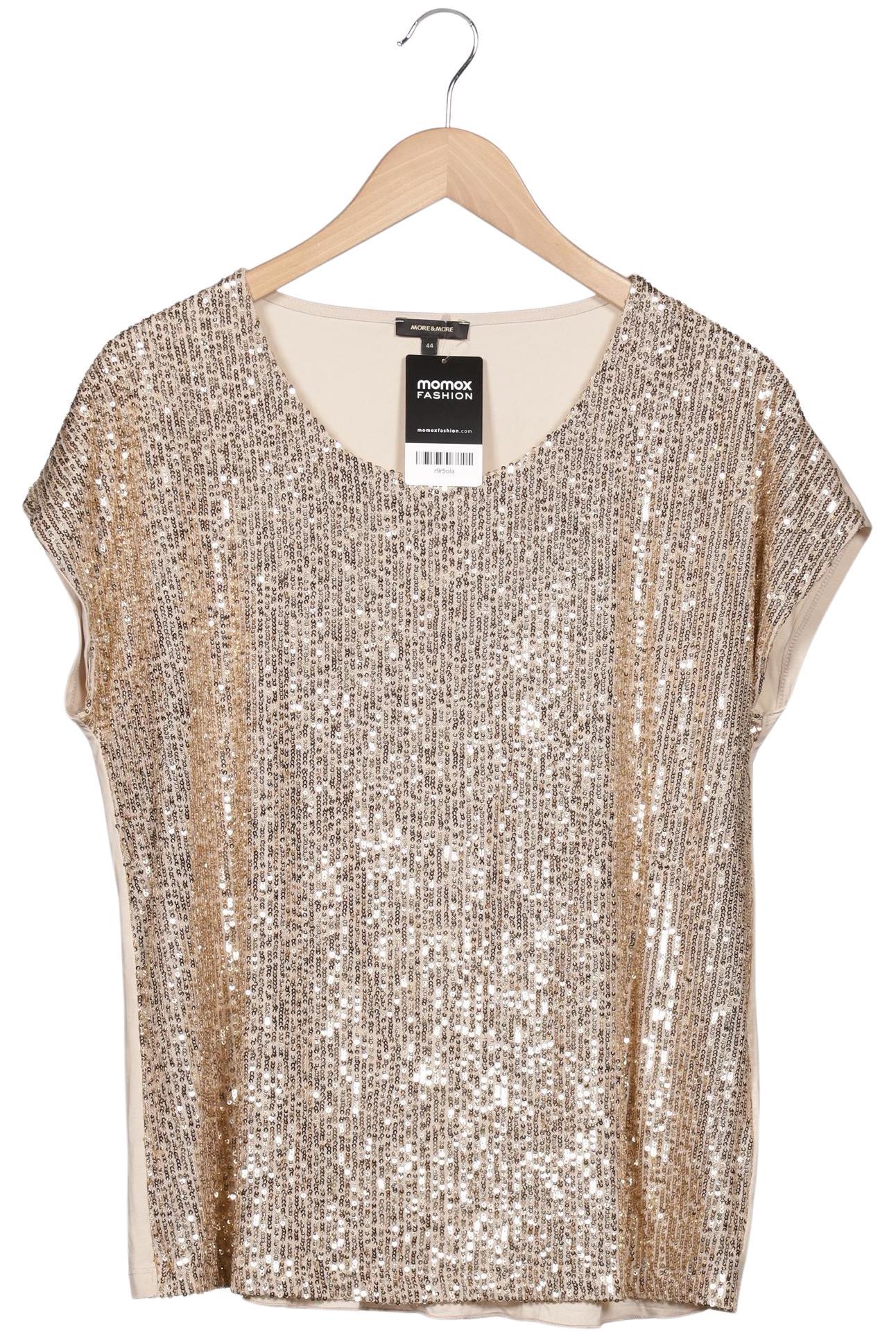 

More & More Damen T-Shirt, beige, Gr. 44