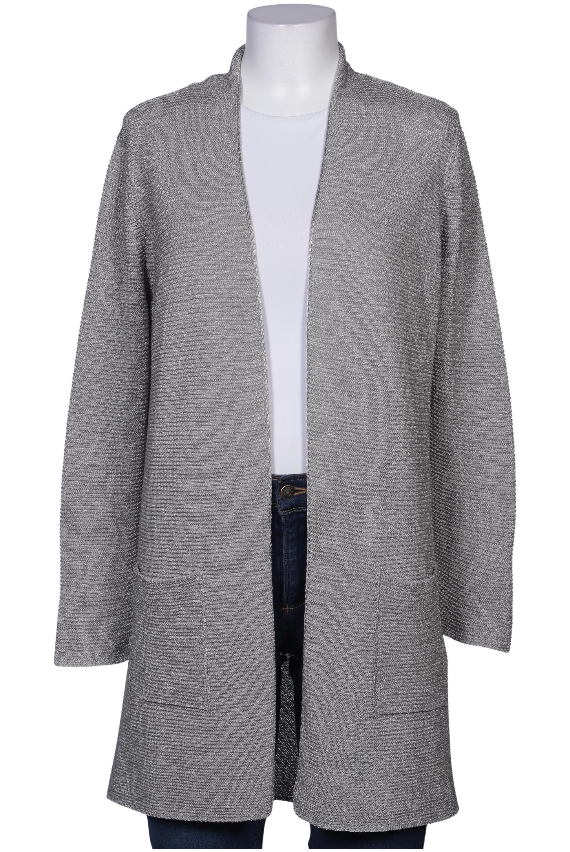 

More & More Damen Strickjacke, grau, Gr. 38
