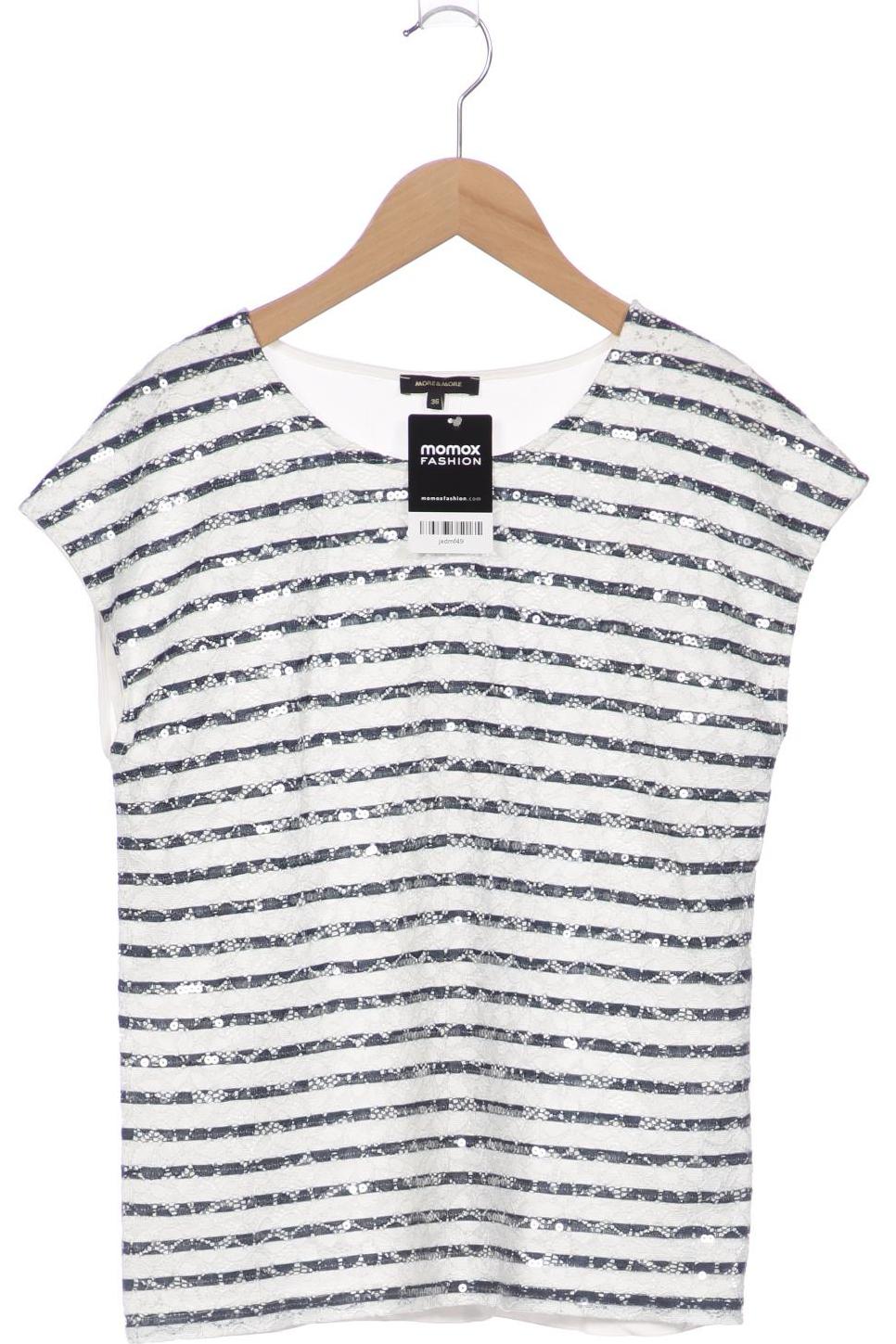 

More & More Damen T-Shirt, weiß, Gr. 36
