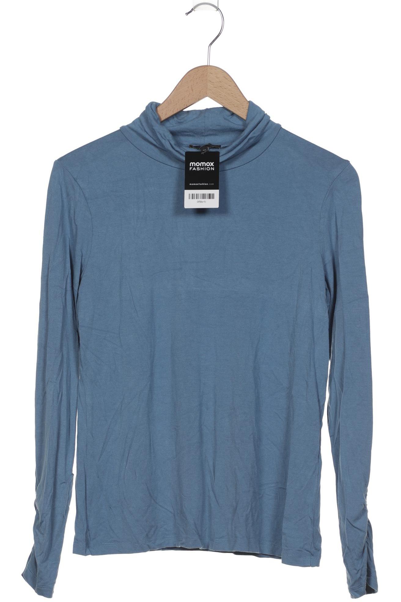 

More & More Damen Langarmshirt, blau, Gr. 40