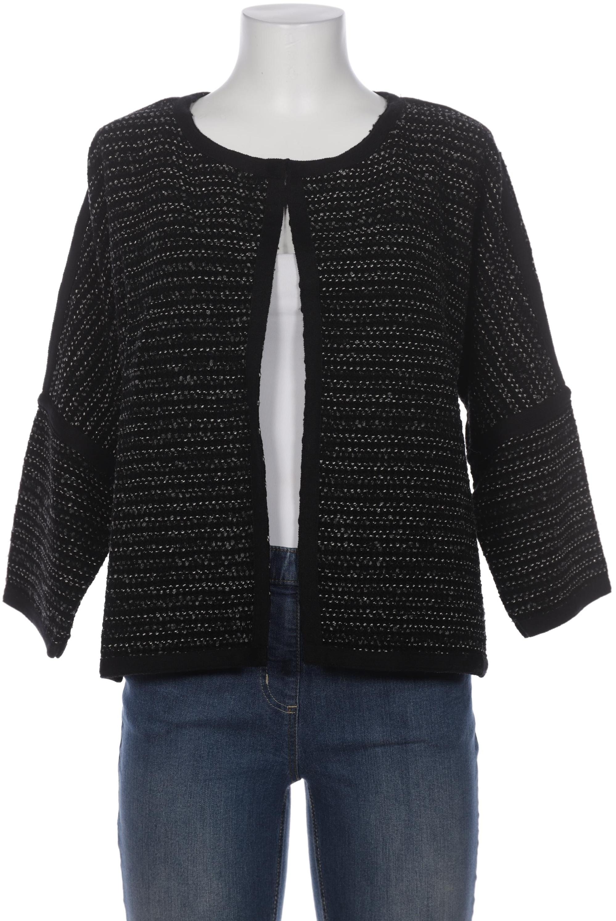 

More & More Damen Strickjacke, schwarz, Gr. 40