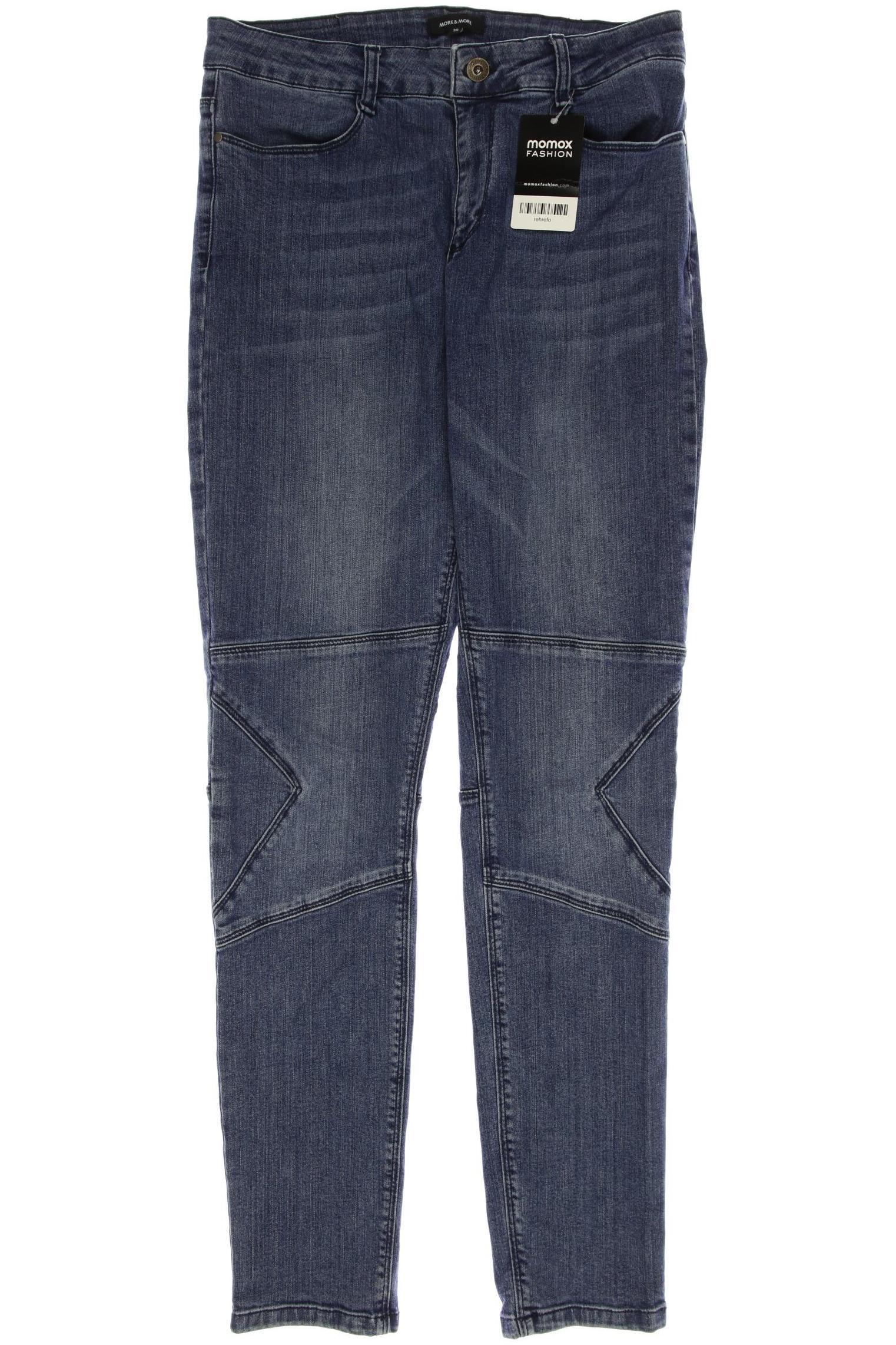 

More & More Damen Jeans, blau