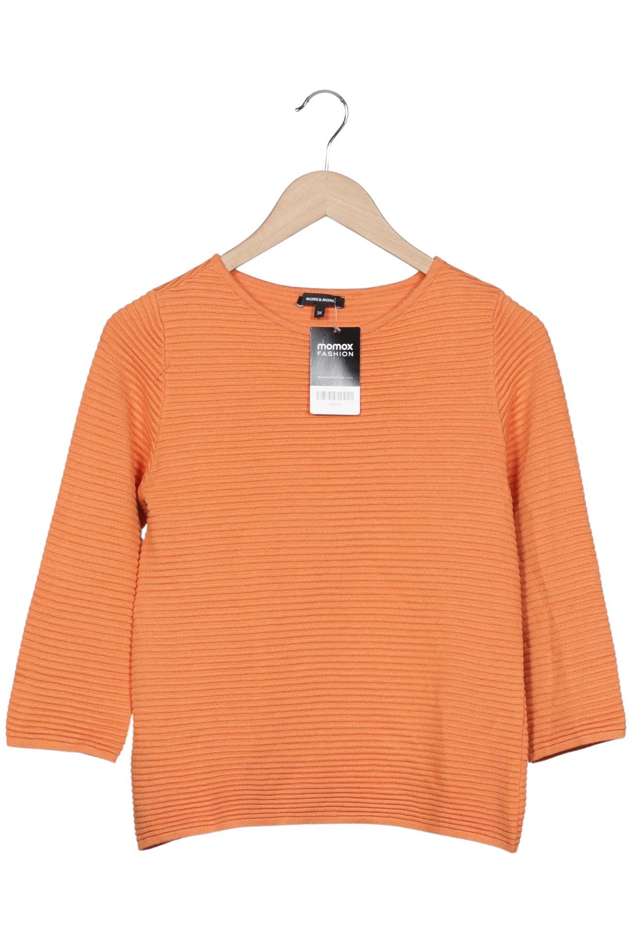 

More & More Damen Pullover, orange, Gr. 34