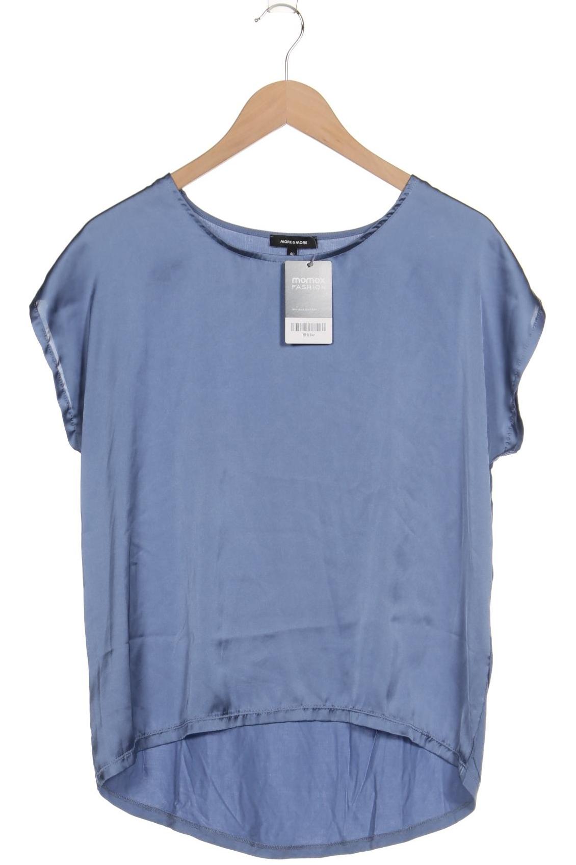 

More & More Damen T-Shirt, blau, Gr. 40