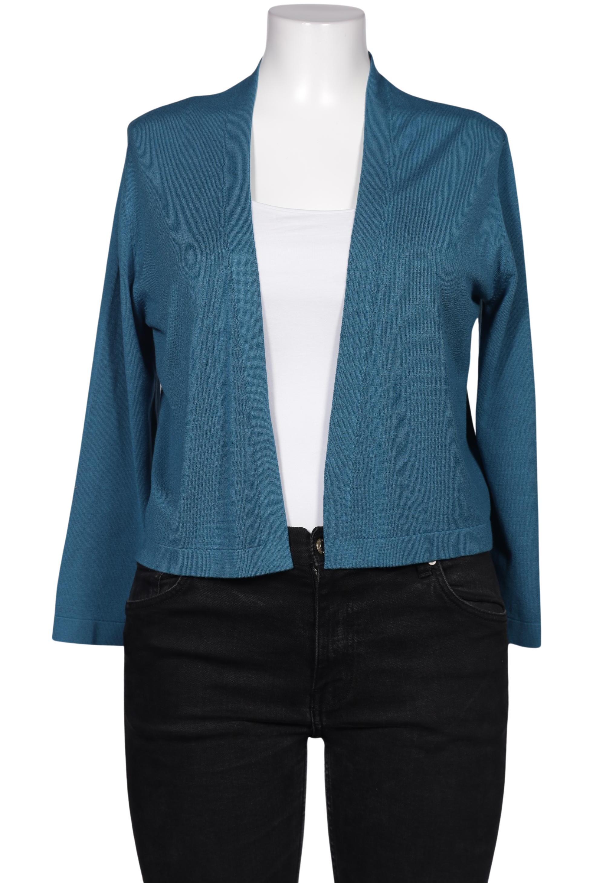 

More & More Damen Strickjacke, türkis, Gr. 44