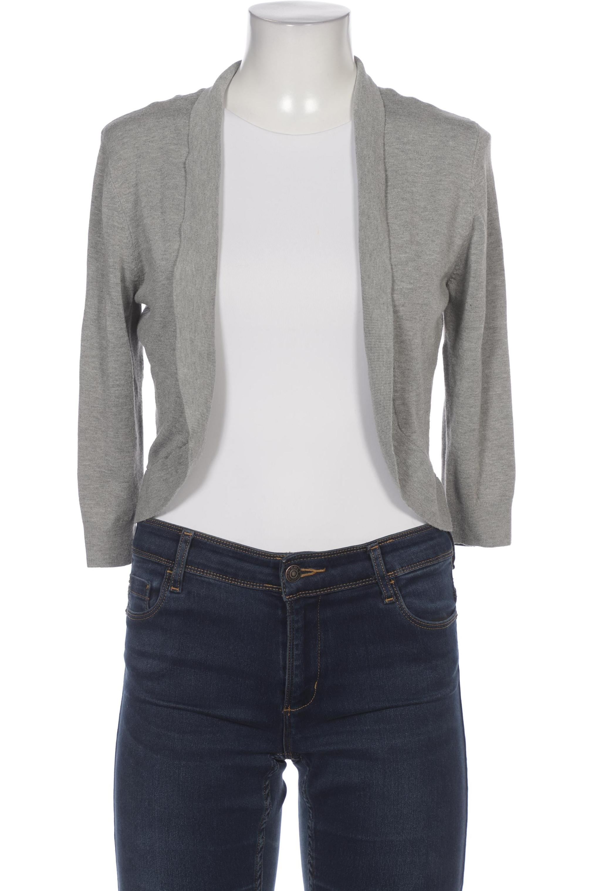

More & More Damen Strickjacke, grau, Gr. 40
