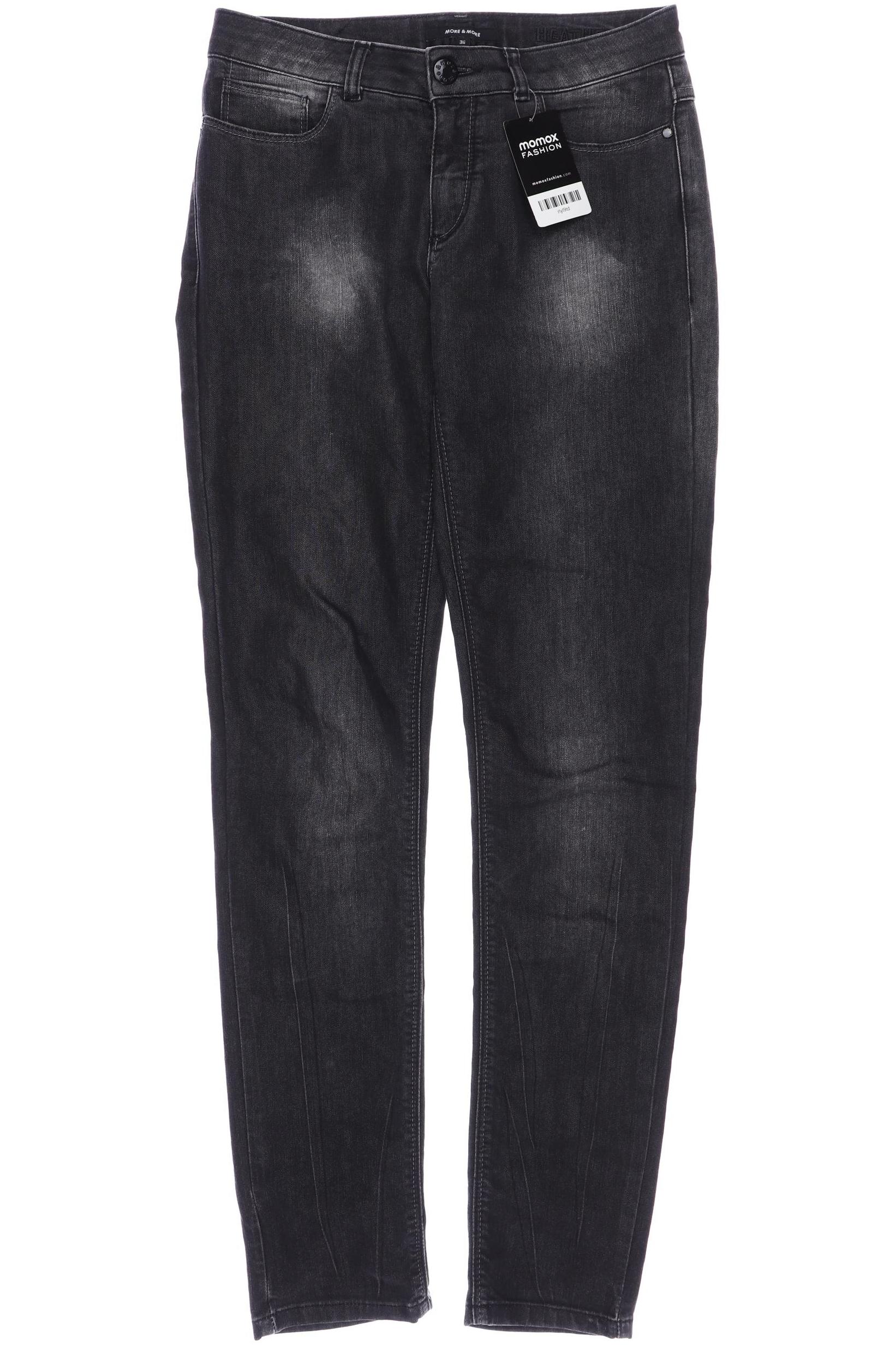 

More & More Damen Jeans, grau