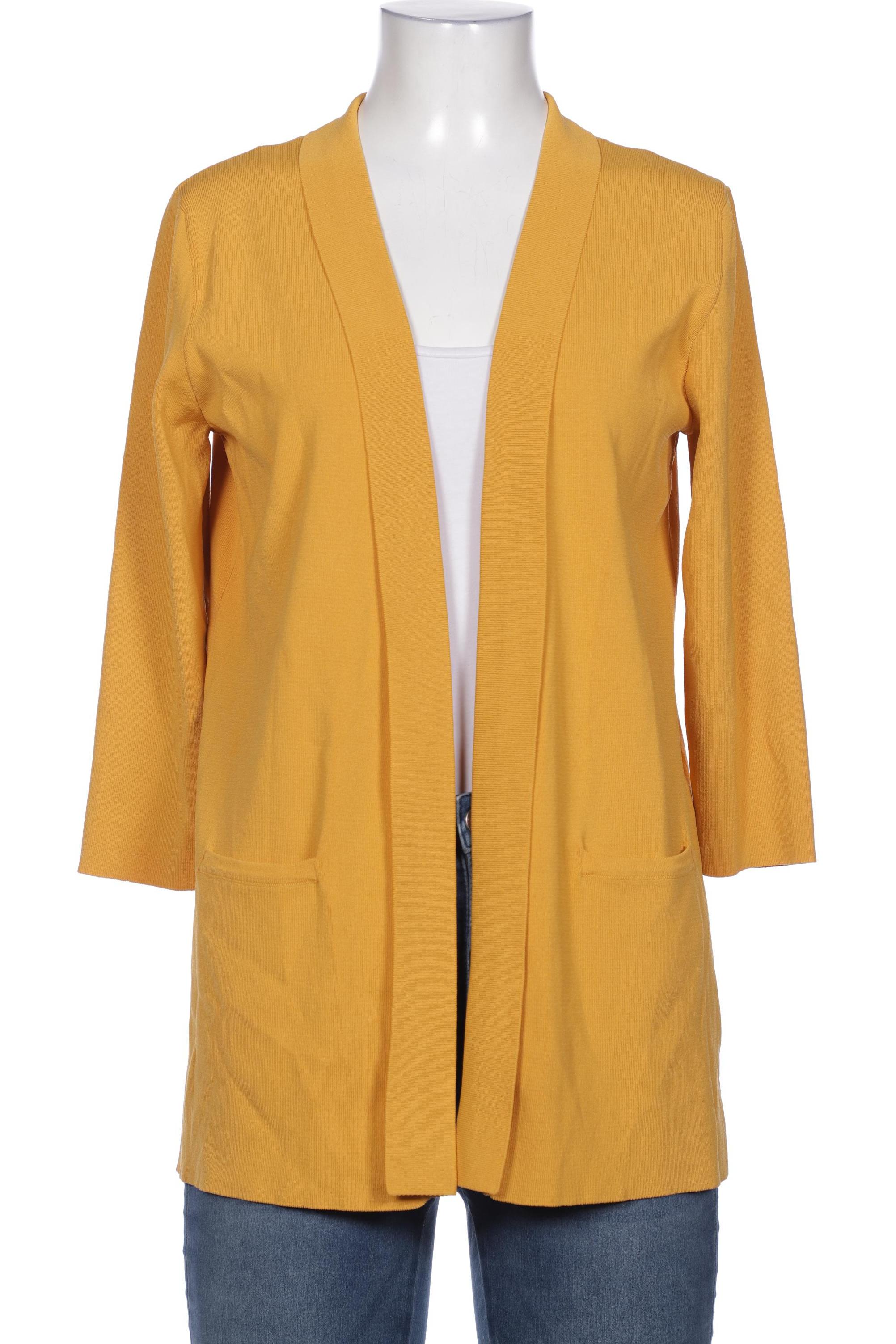 

More & More Damen Strickjacke, gelb