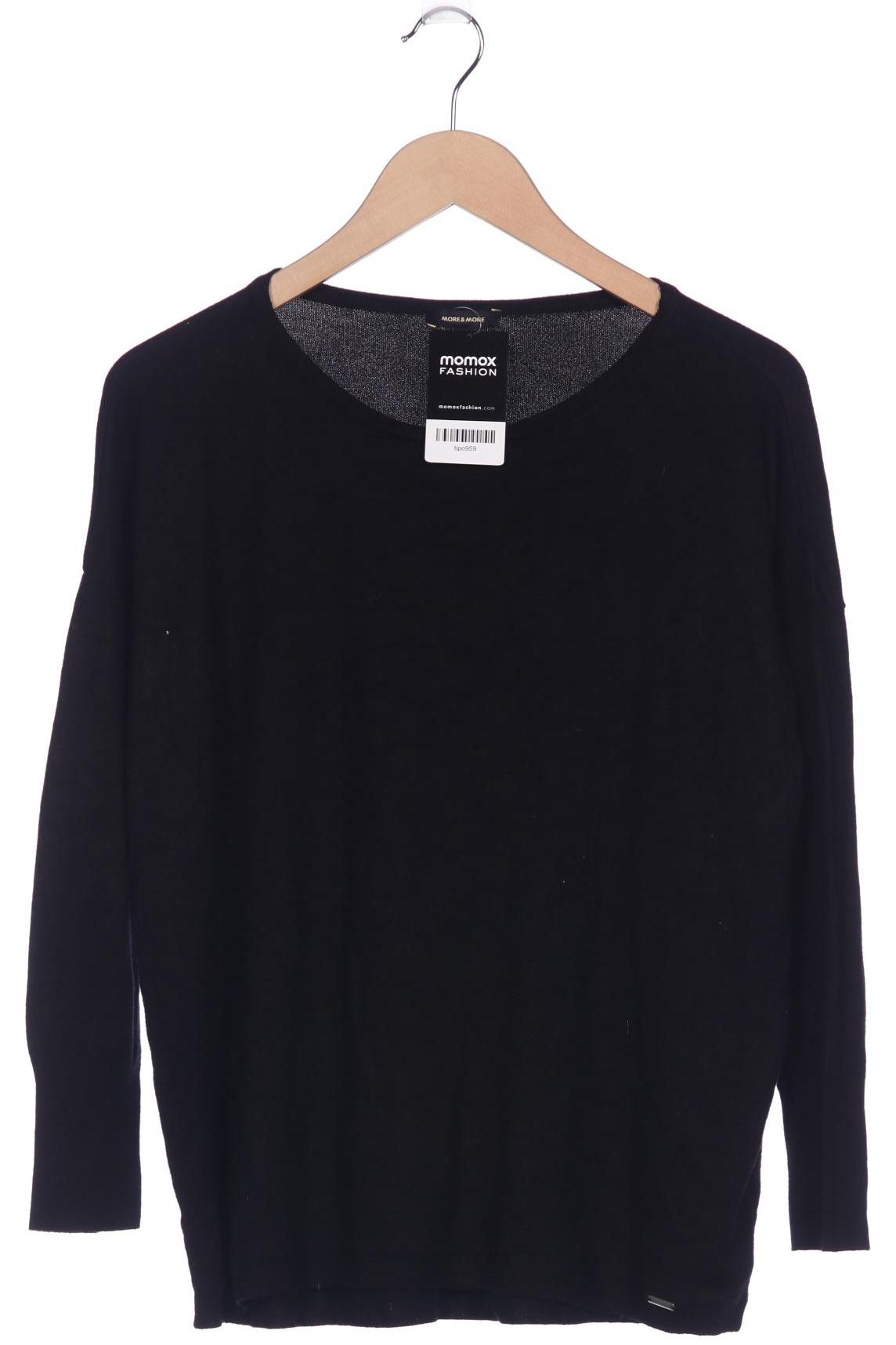 

More & More Damen Pullover, schwarz, Gr. 36