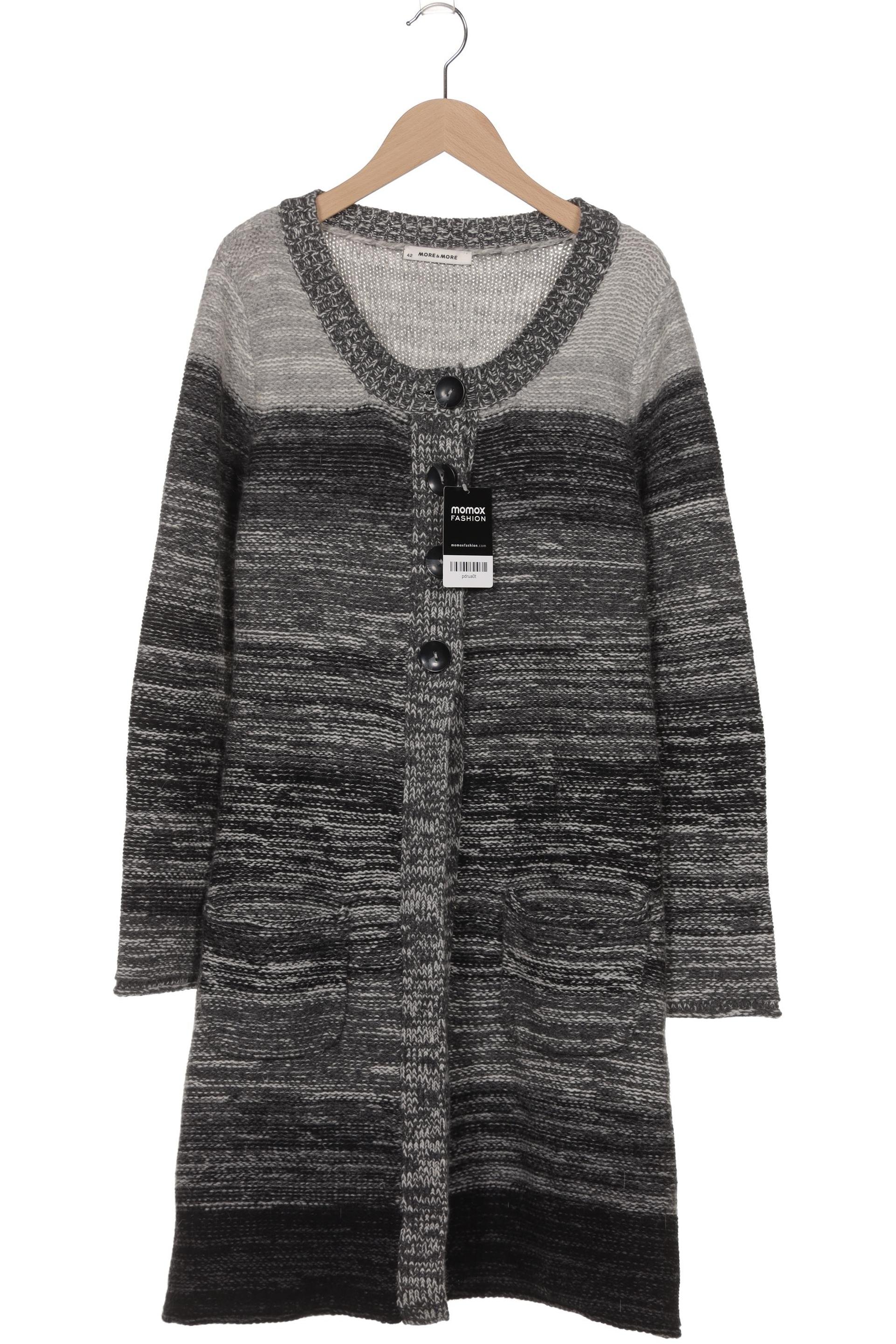 

More & More Damen Strickjacke, grau, Gr. 42
