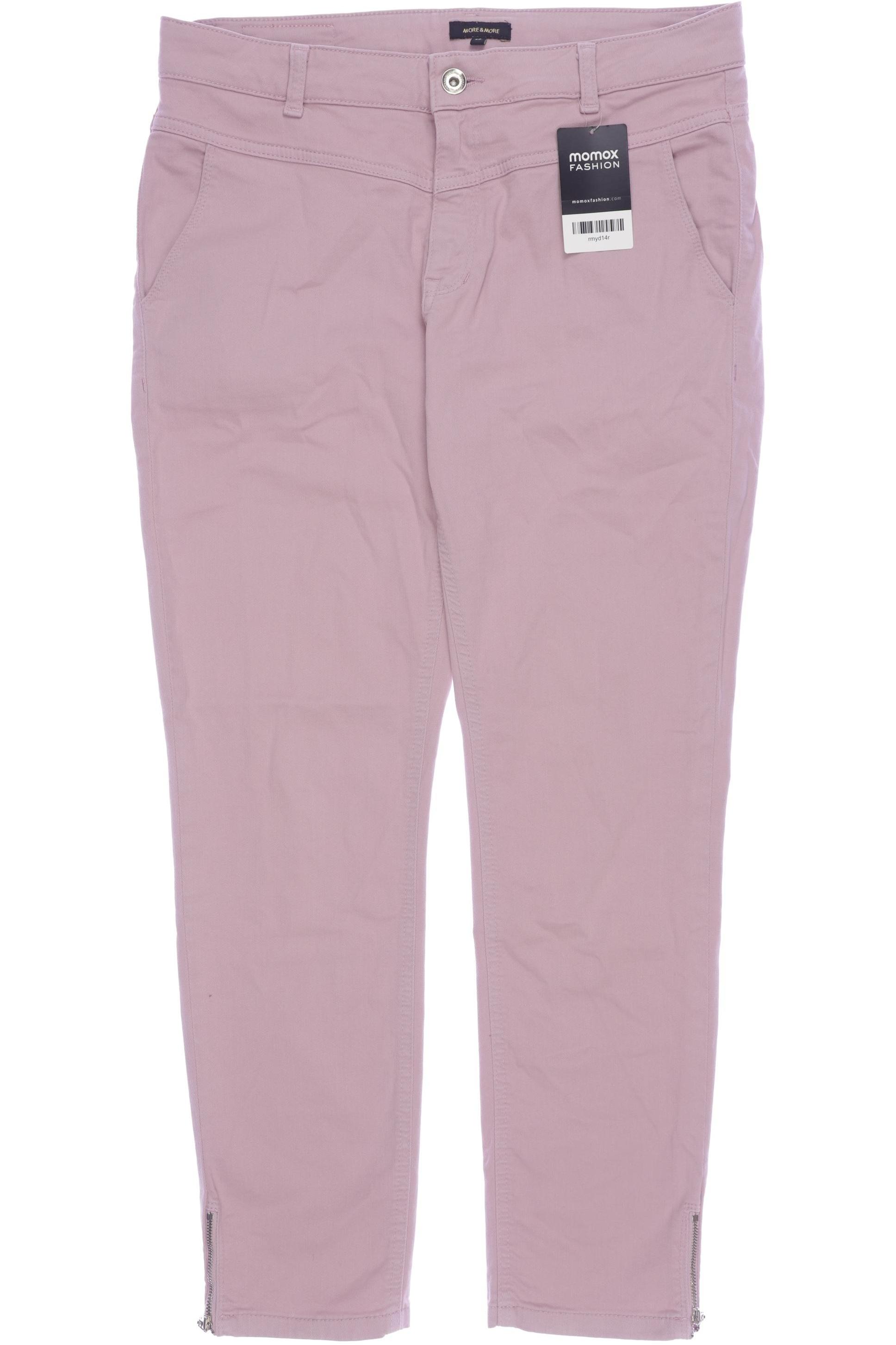 

More & More Damen Stoffhose, pink, Gr. 40