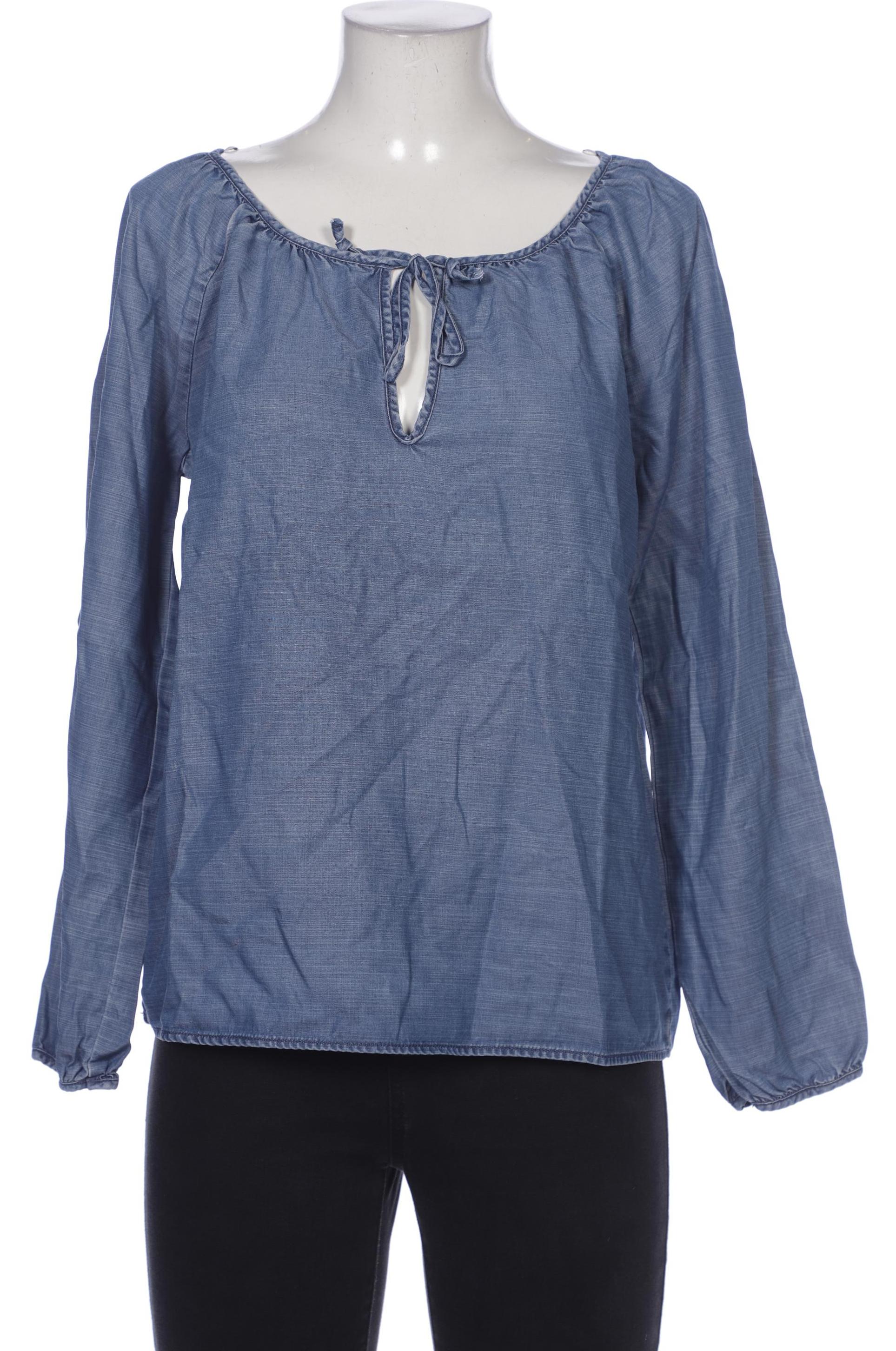 

More & More Damen Bluse, blau, Gr. 40