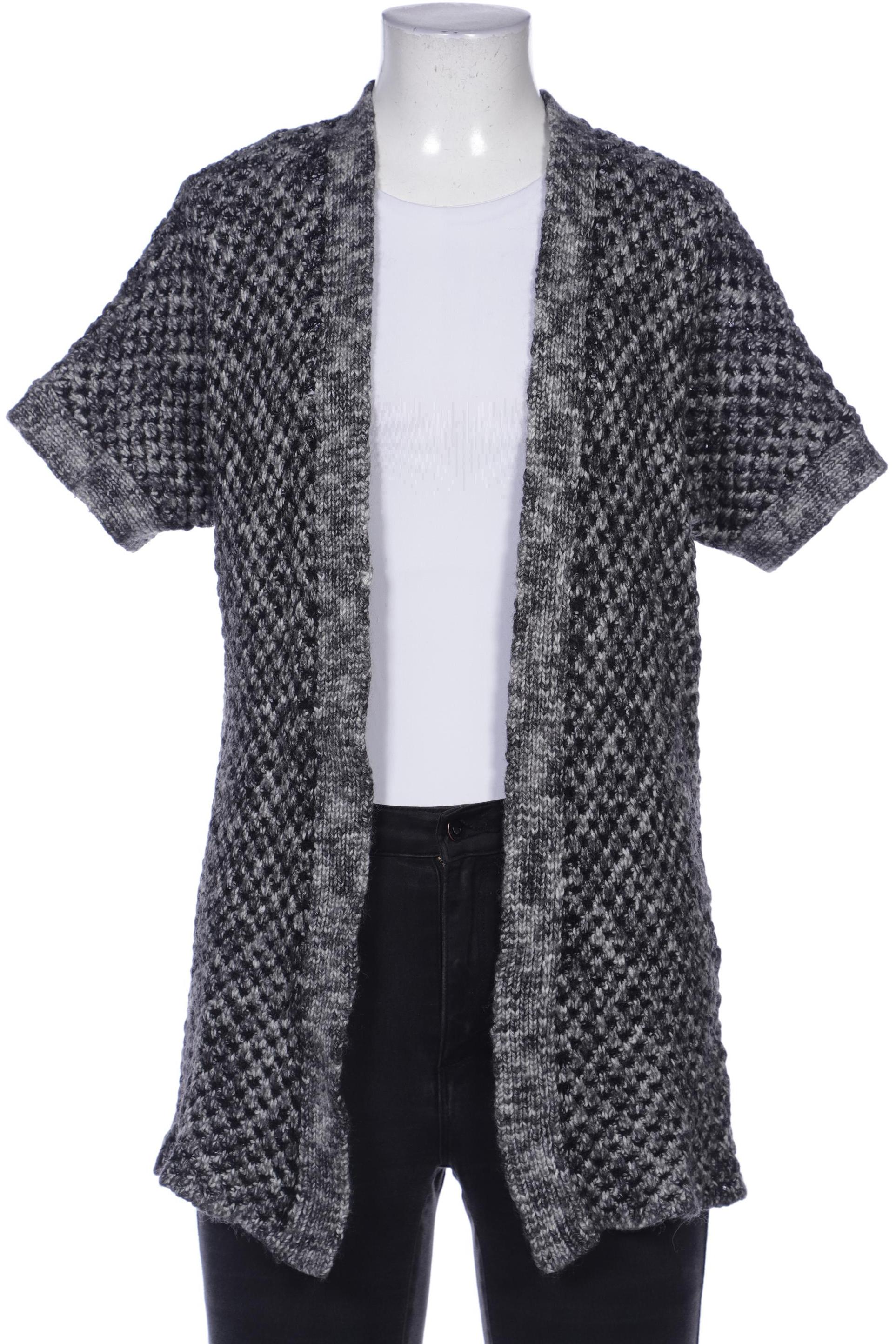 

More & More Damen Strickjacke, grau, Gr. 36