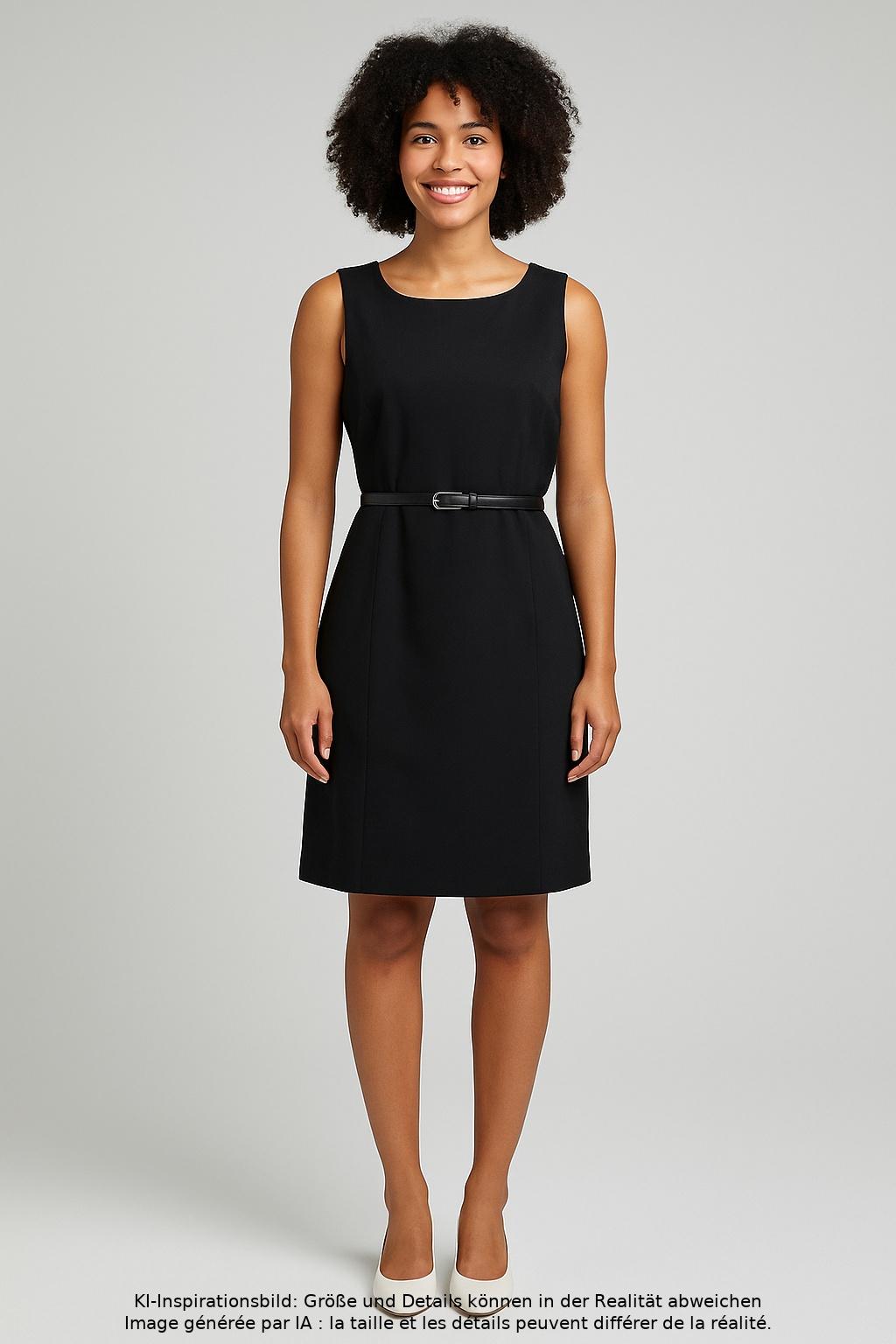 

More & More Damen Kleid, marineblau, Gr. 34