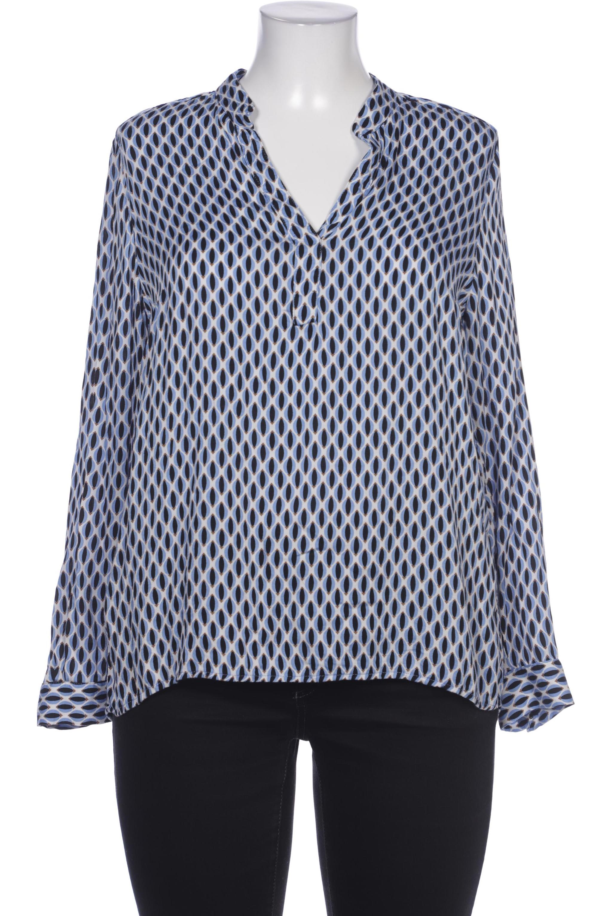 

More & More Damen Bluse, blau, Gr. 42