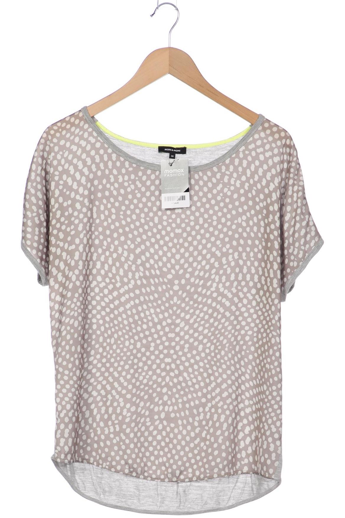 

More & More Damen T-Shirt, grau, Gr. 38