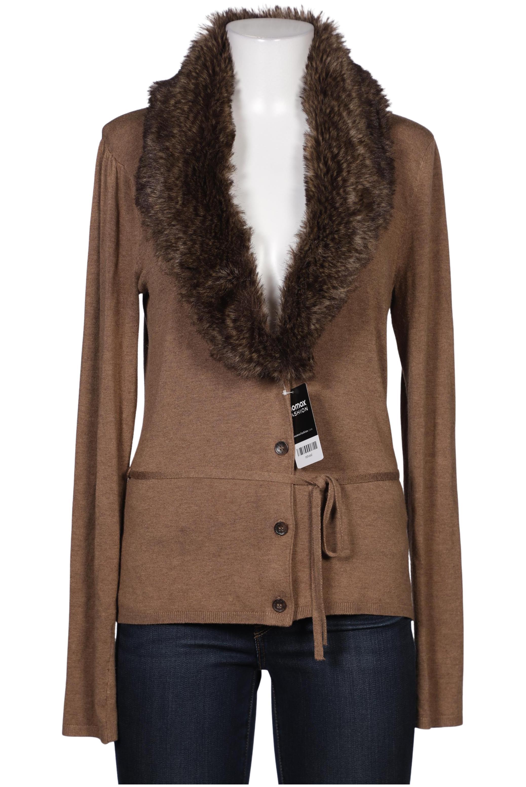 

More & More Damen Strickjacke, braun, Gr. 38