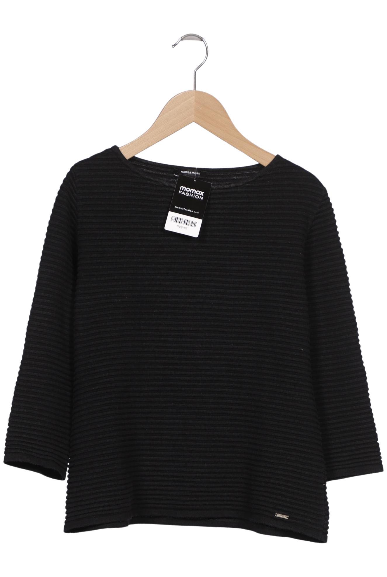 

More & More Damen Pullover, schwarz, Gr. 34