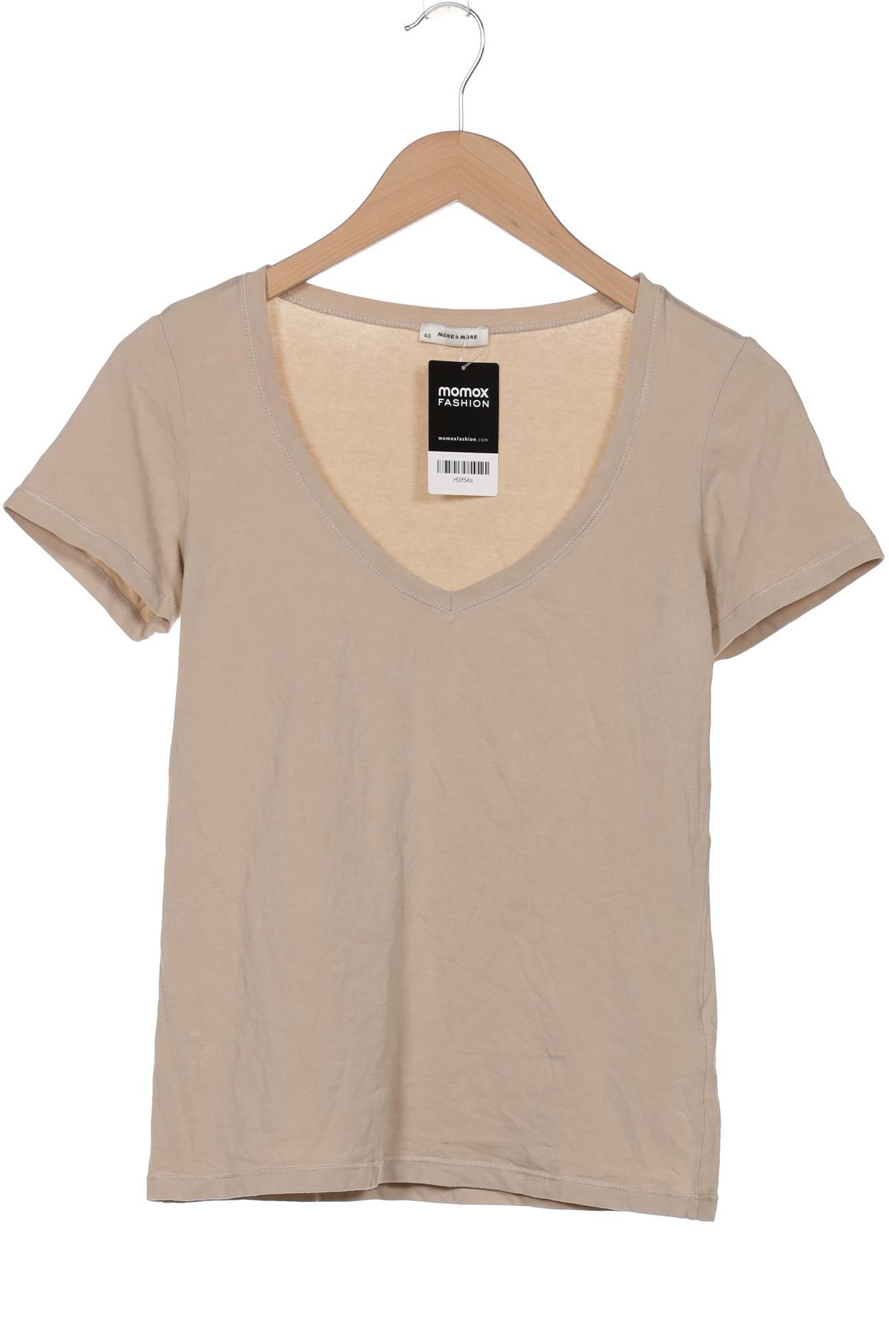 

More & More Damen T-Shirt, beige, Gr. 40