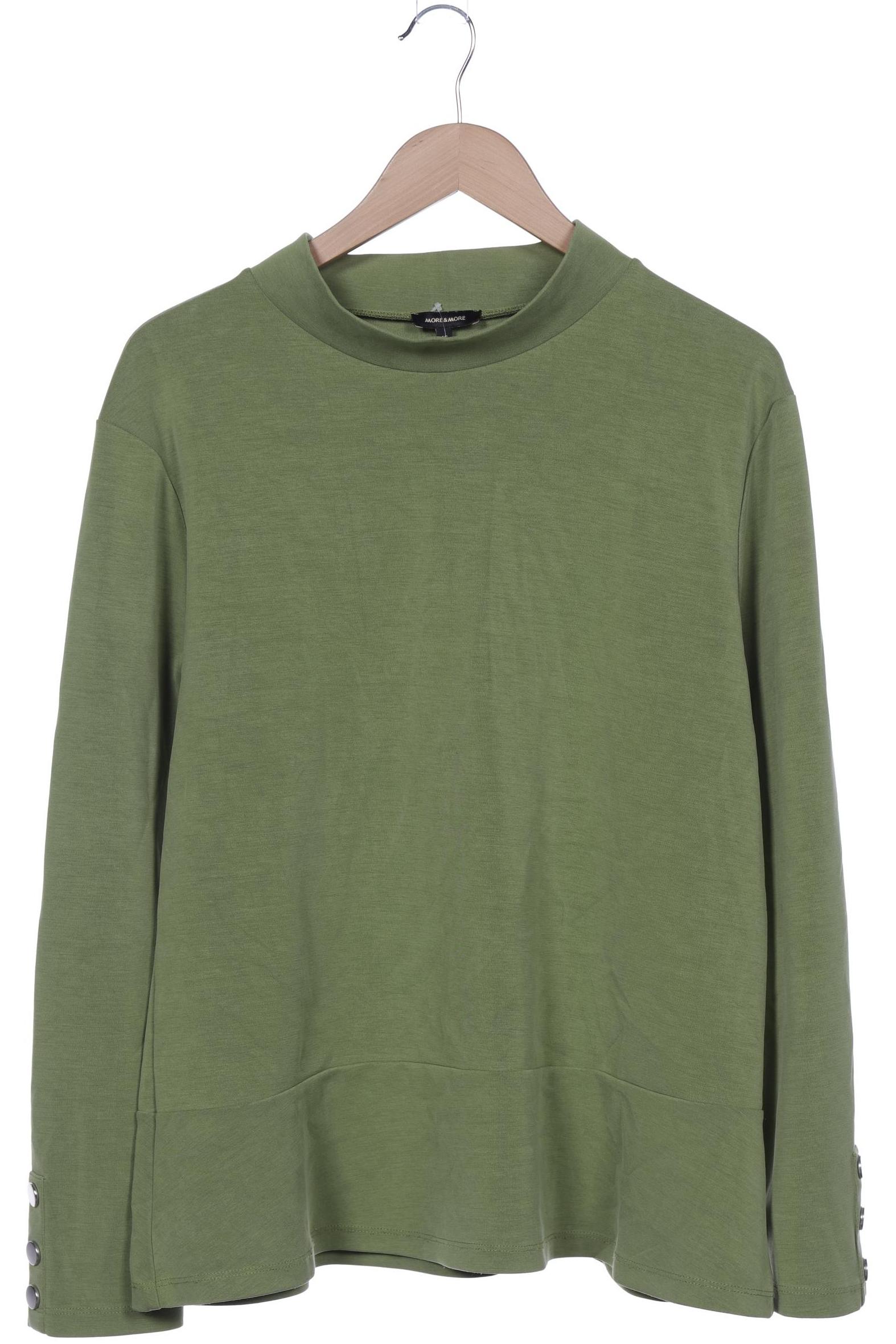 

More & More Damen Sweatshirt, grün, Gr. 46