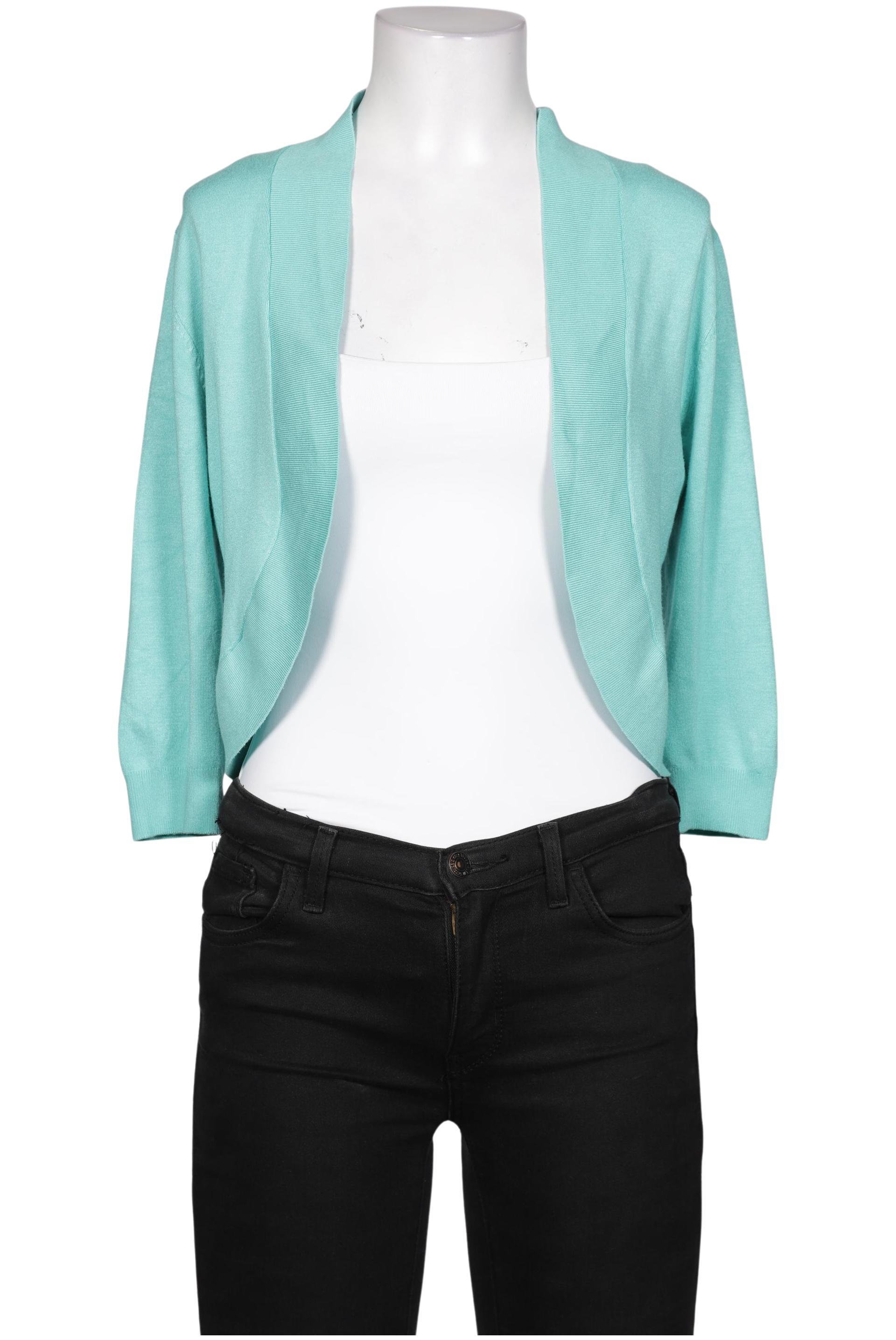 

More & More Damen Strickjacke, türkis, Gr. 36